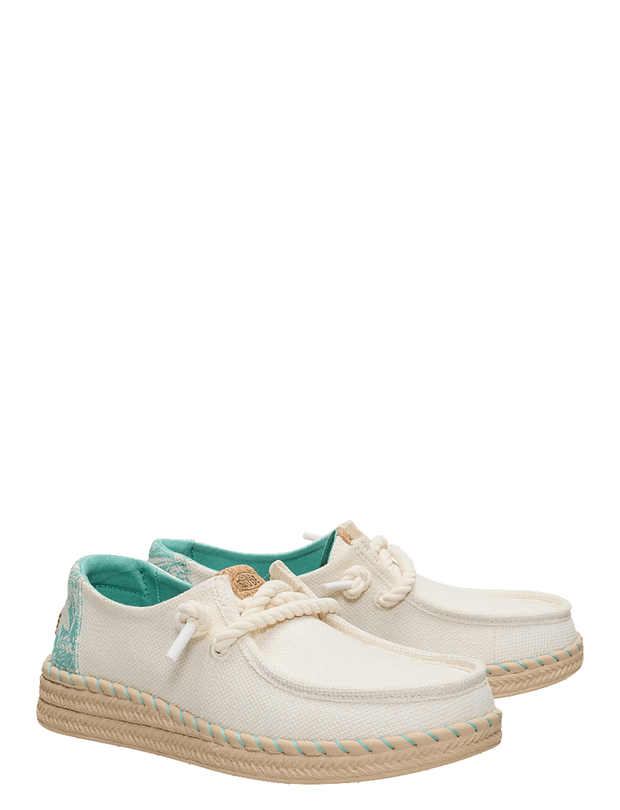 Hey Dude - WENDY ESPADRILLE - sejlersko - egret/multi - 1