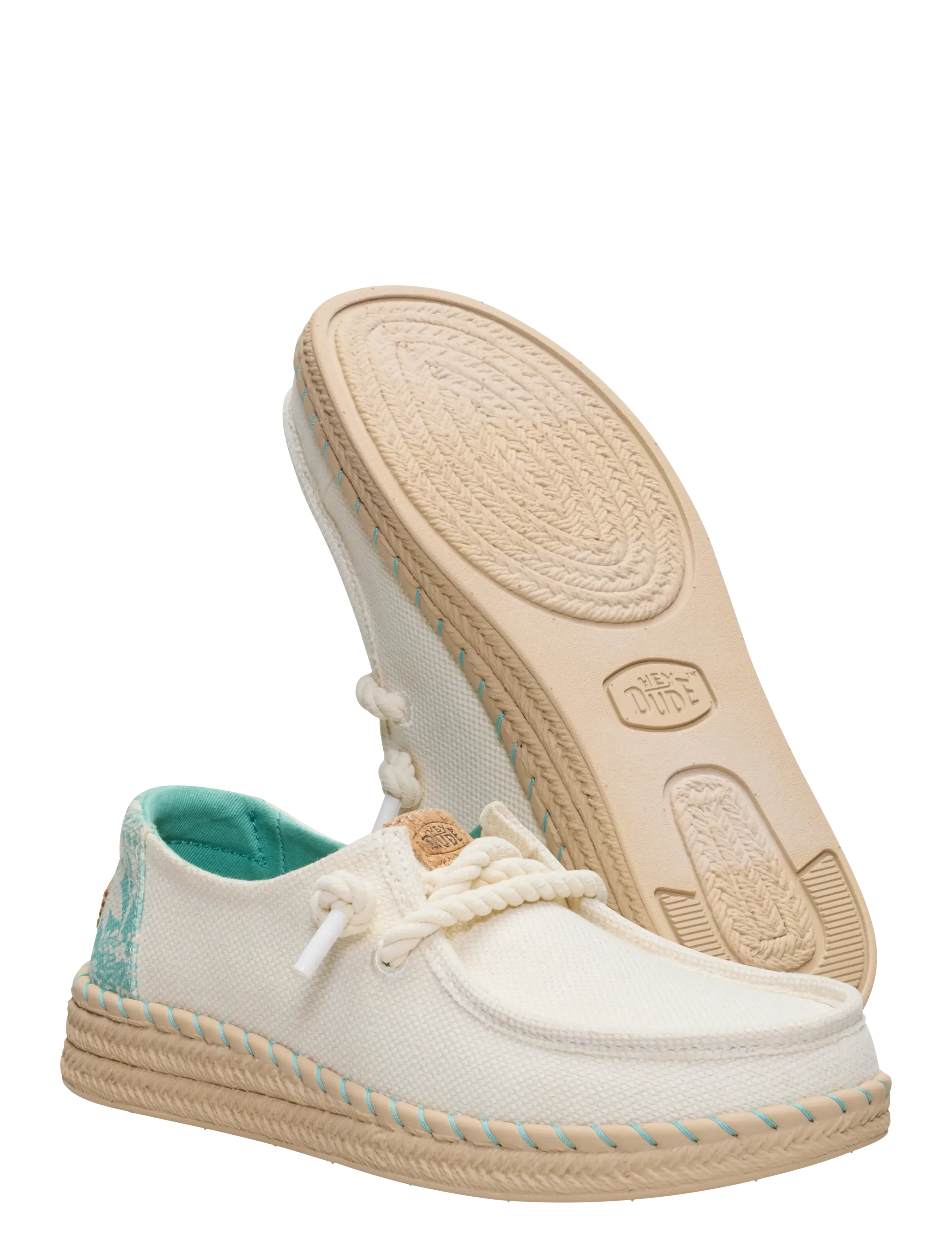 Hey Dude - WENDY ESPADRILLE - sejlersko - egret/multi - 3
