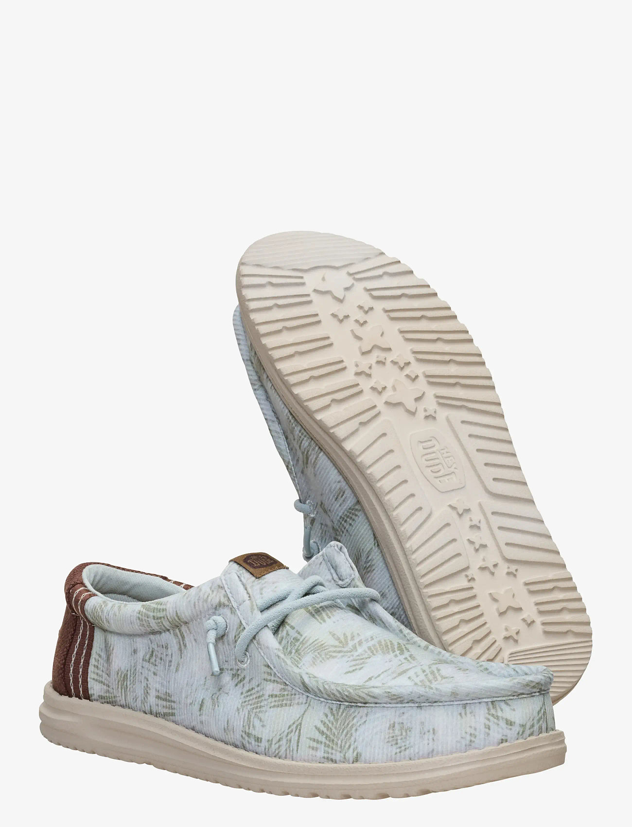 Hey Dude - WALLY WASHED - seglarskor - harbor green/multi - 3