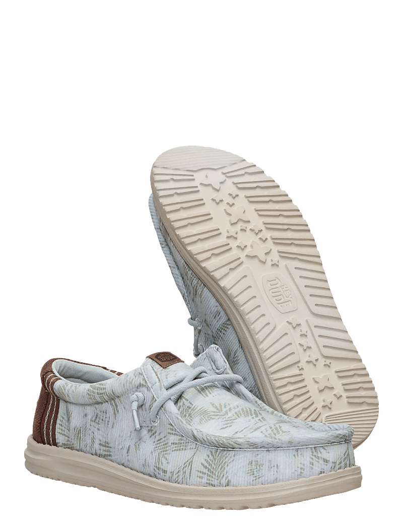 Hey Dude - WALLY WASHED - seglarskor - harbor green/multi - 3