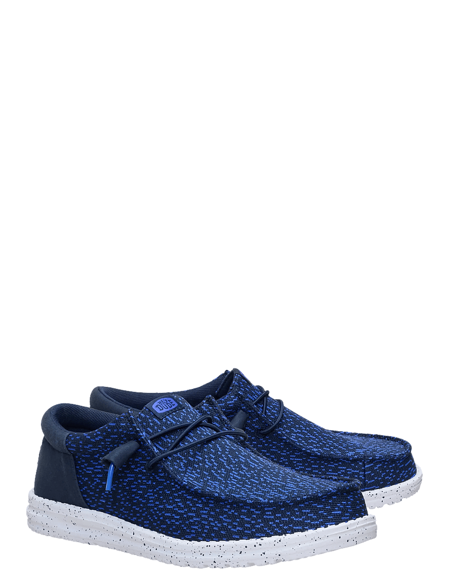 Hey Dude - WALLY FUNK STRETCH - bootsschuhe - navy blazer/multi - 1