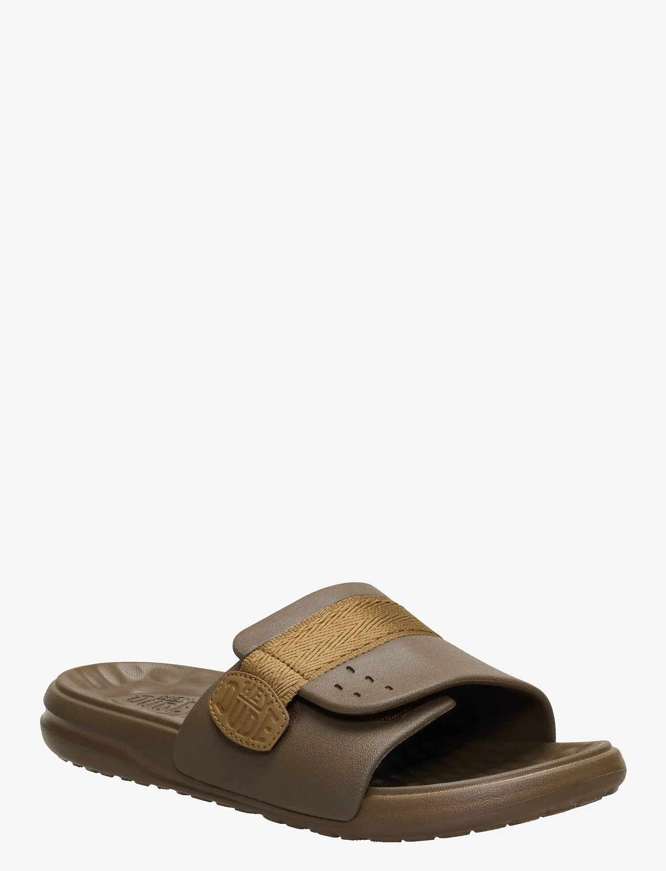 Hey Dude - WAVE ALT SLIDE - urlaubsfavoriten - teak brown - 0