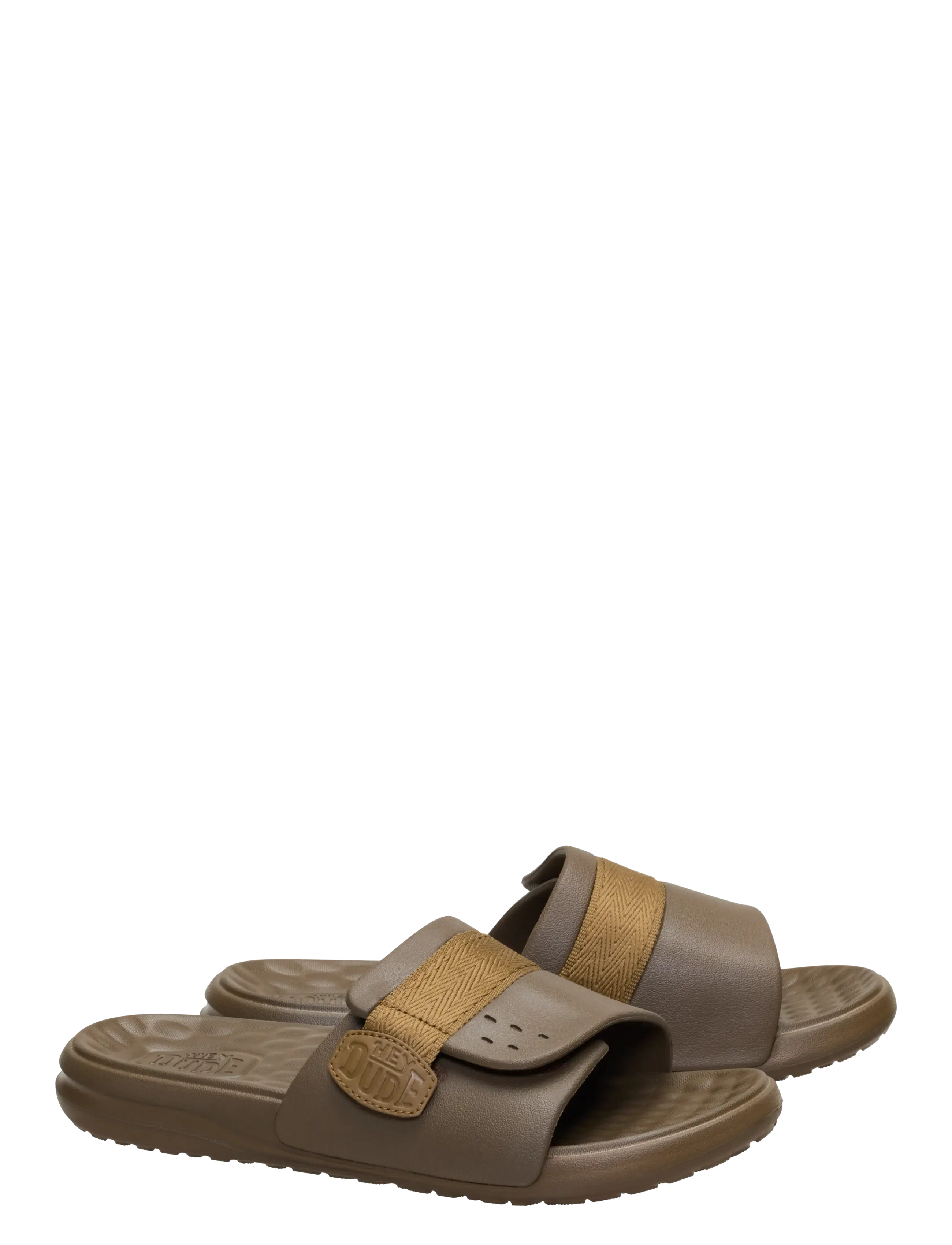 Hey Dude - WAVE ALT SLIDE - män - teak brown - 1