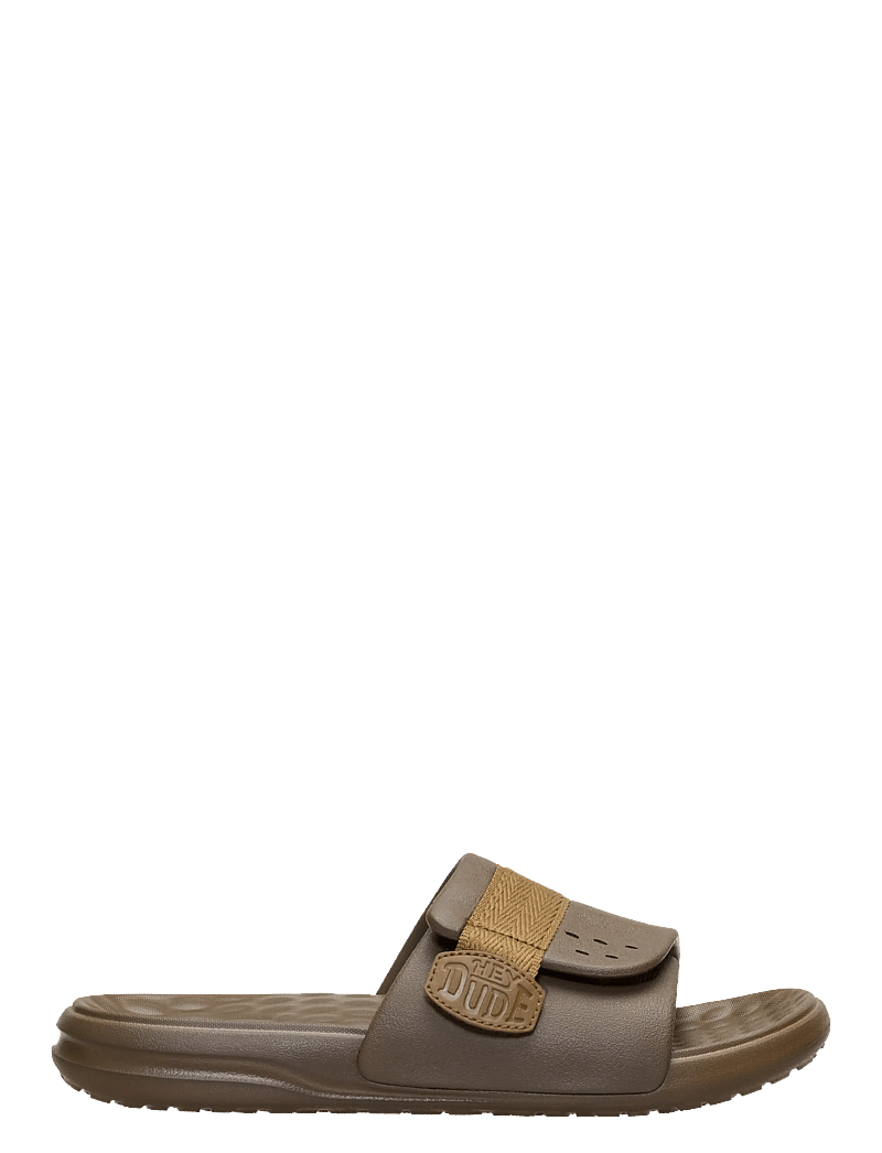 Hey Dude - WAVE ALT SLIDE - urlaubsfavoriten - teak brown - 2