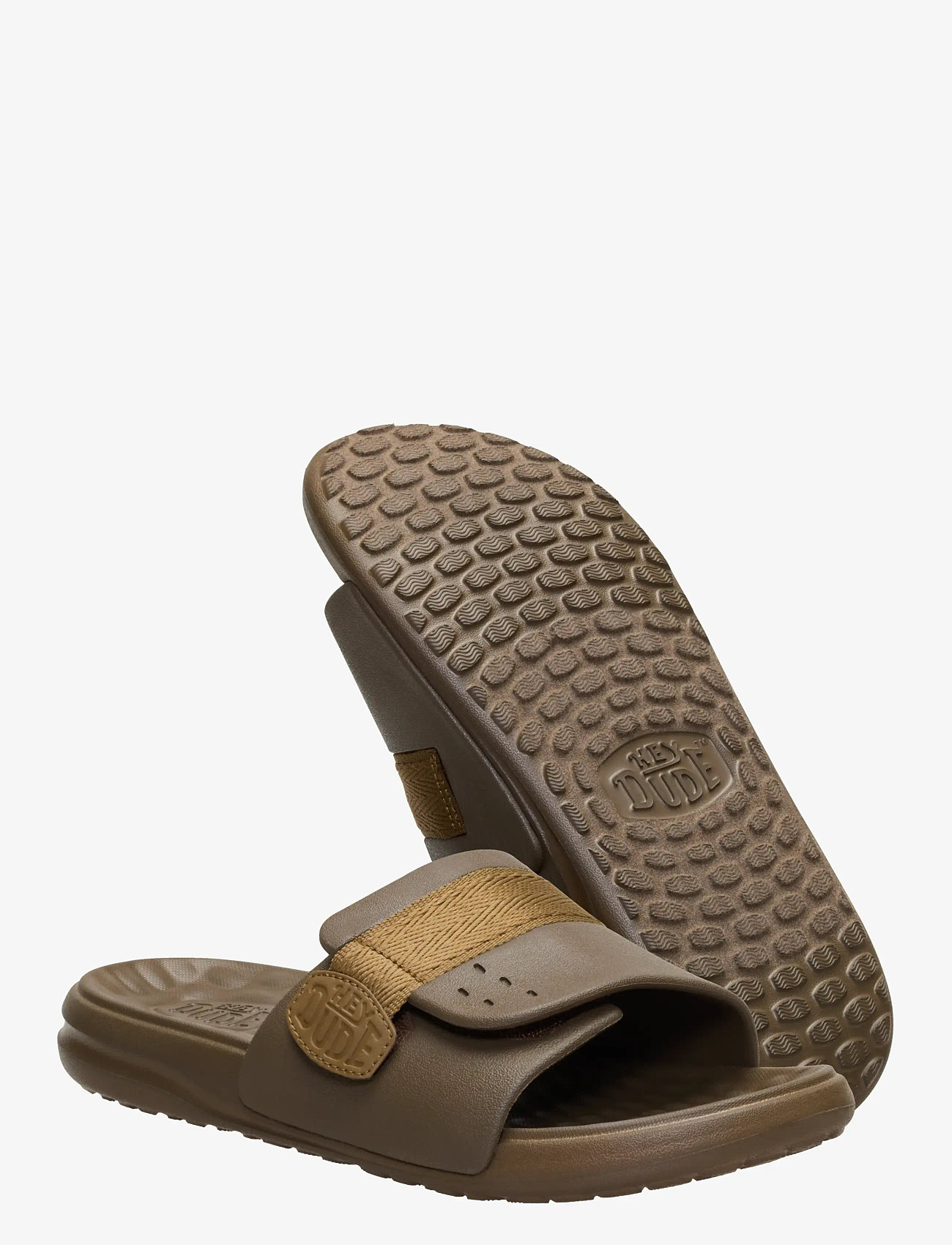 Hey Dude - WAVE ALT SLIDE - urlaubsfavoriten - teak brown - 3