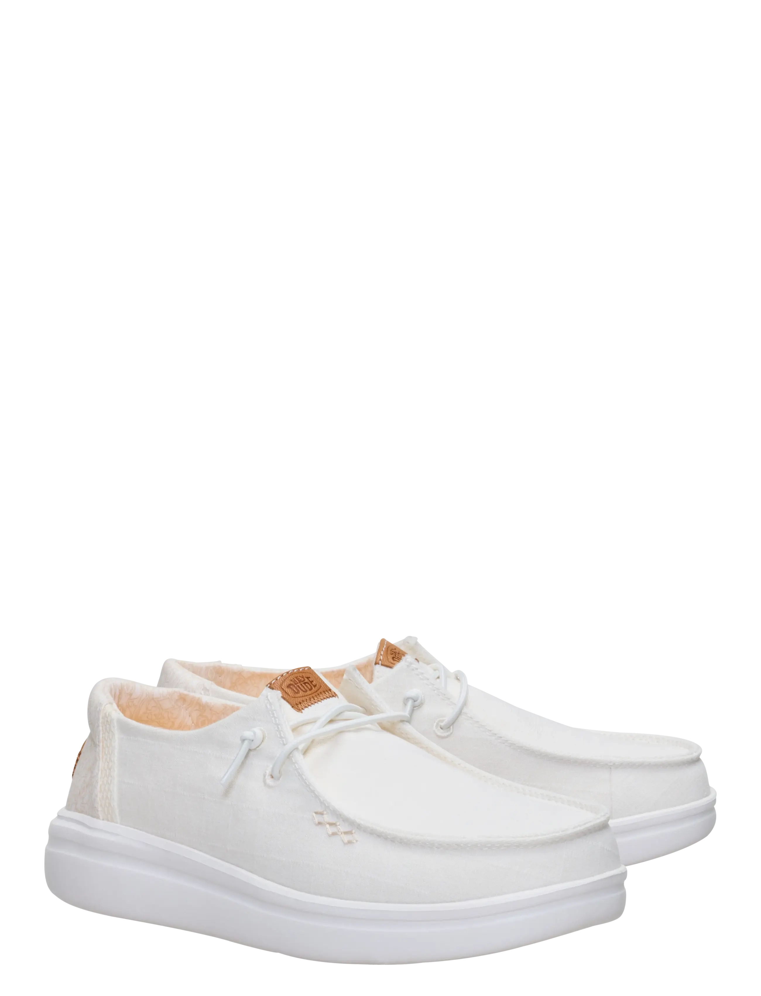 Hey Dude - WENDY RISE CHAMBRAY - seilersko - snow white - 1