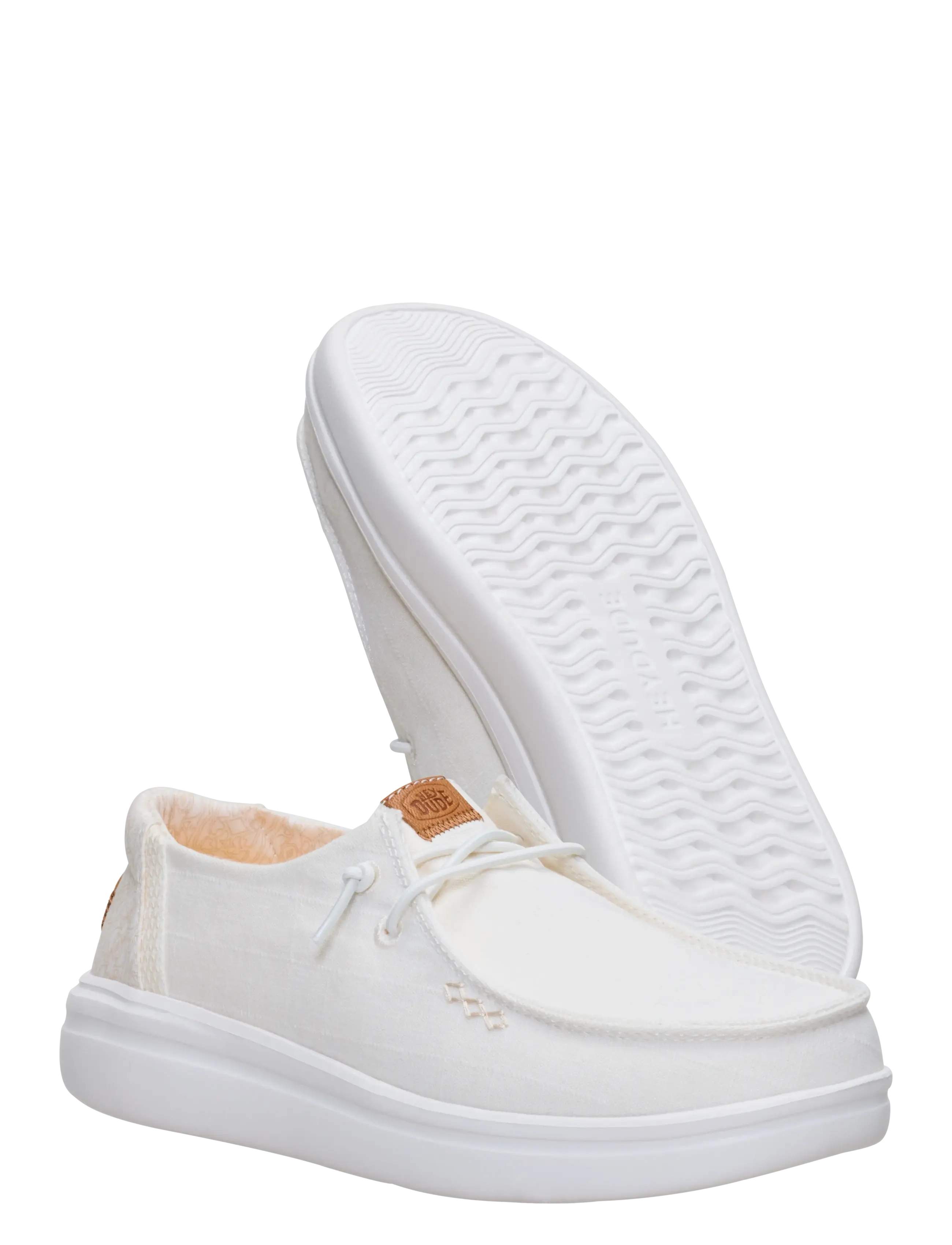 Hey Dude - WENDY RISE CHAMBRAY - seilersko - snow white - 3