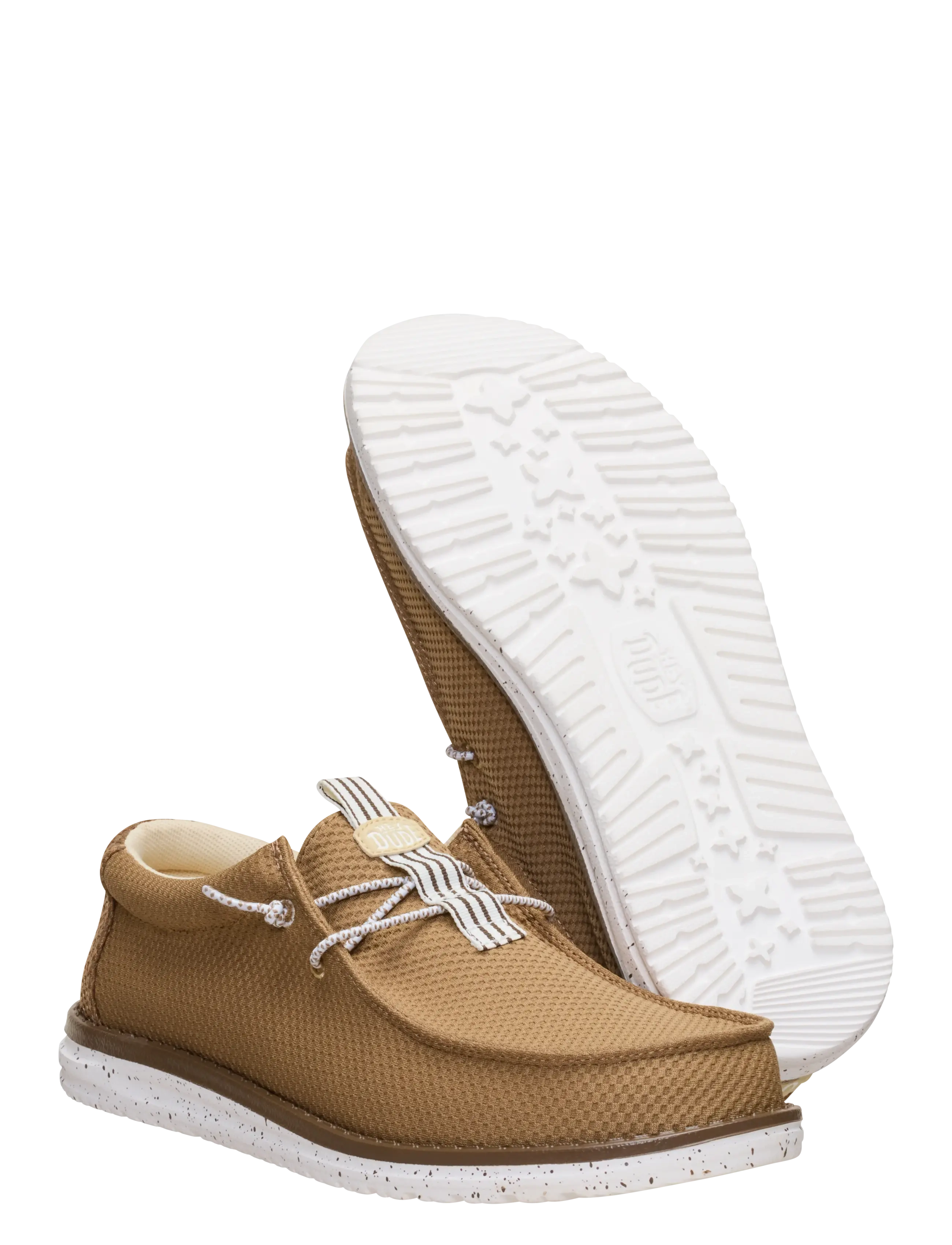 Hey Dude - WALLY MESH - mokassins - malt brown/multi - 3