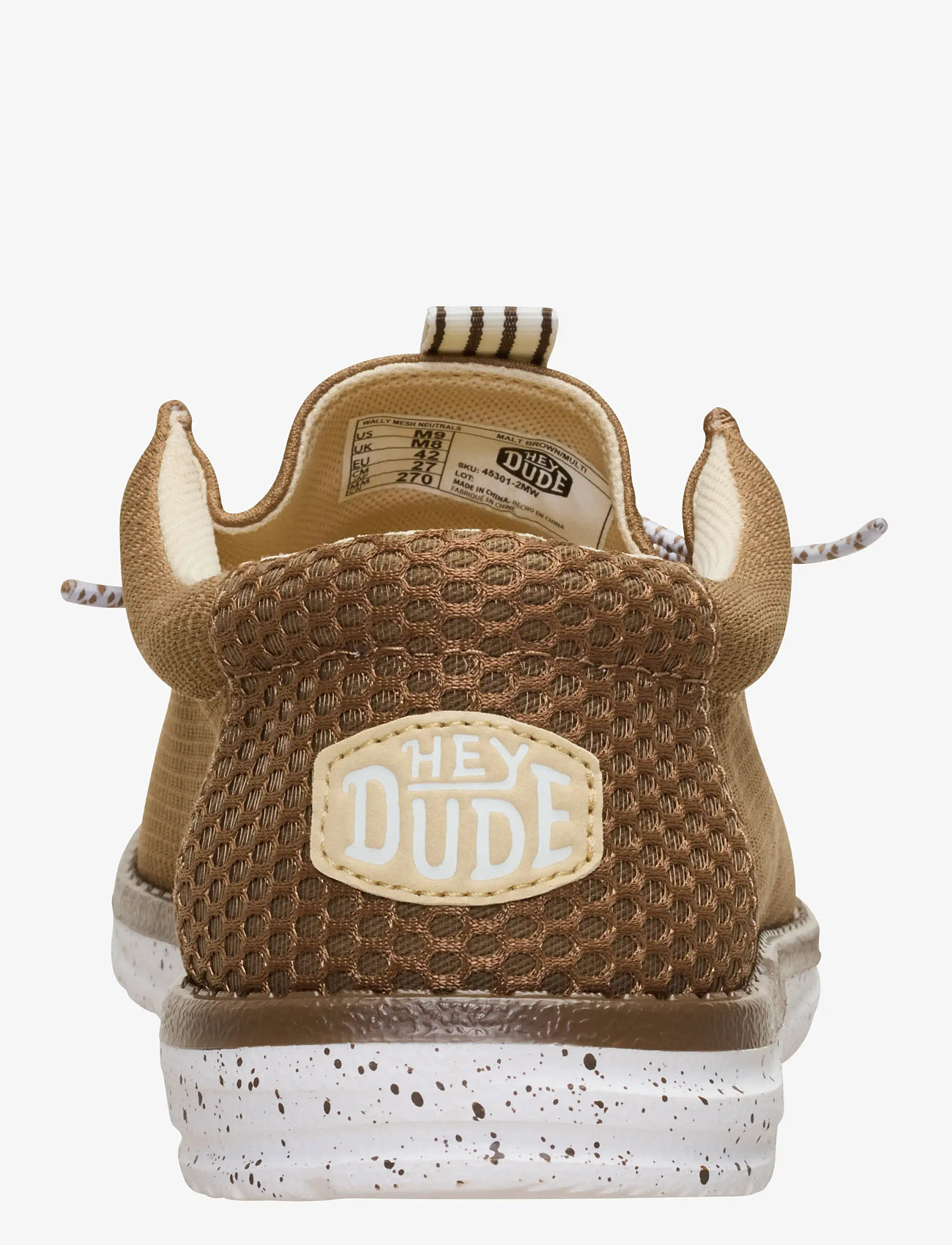 Hey Dude - WALLY MESH - sejlersko - malt brown/multi - 5