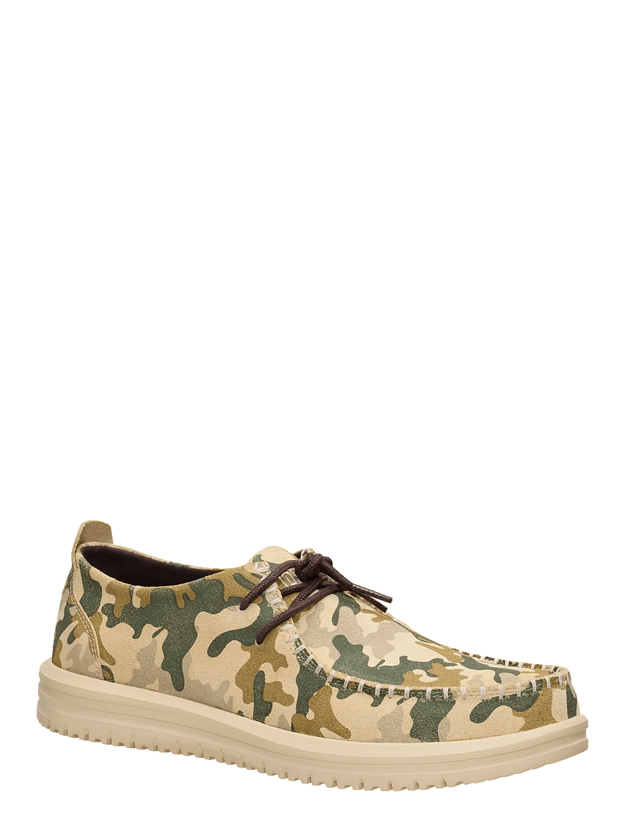 Hey Dude - WALLY NXT MOC - lágir strigaskór - boulder tan/dawm multi - 0