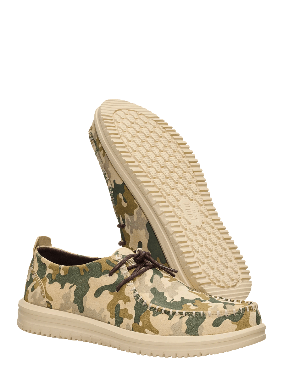 Hey Dude - WALLY NXT MOC - lágir strigaskór - boulder tan/dawm multi - 3