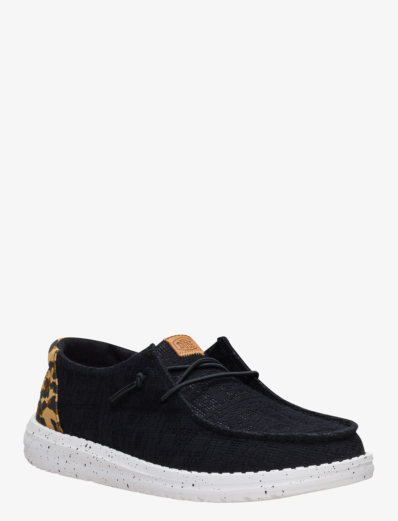 Hey Dude - WENDY WILDCAT - boat shoes - black/leopard - 0