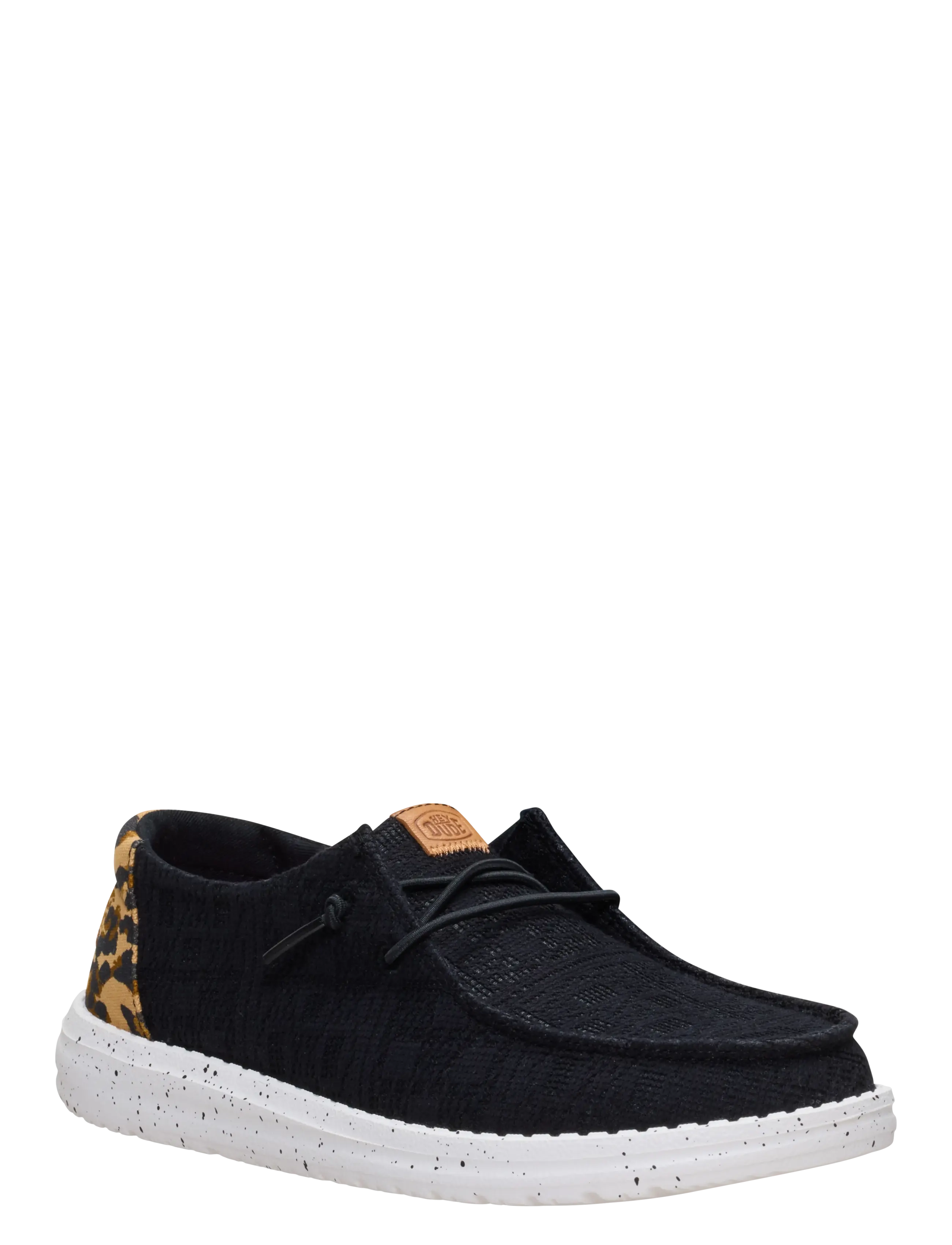 Hey Dude WENDY WILDCAT - Uutuudet - BLACK/LEOPARD / black