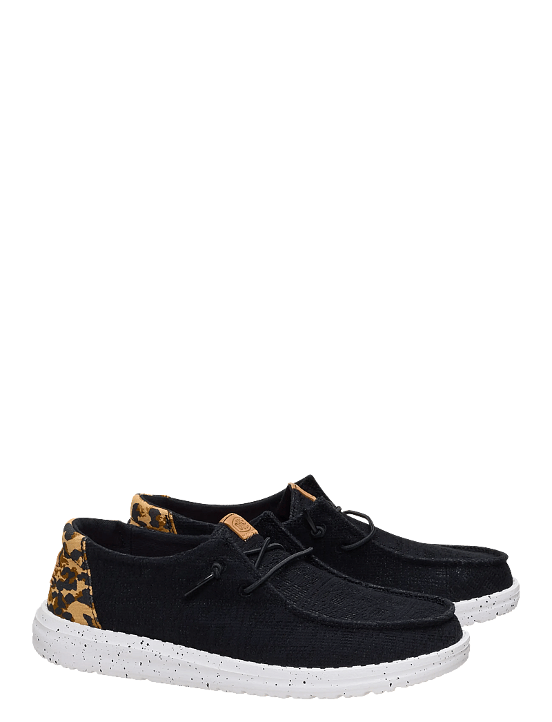 Hey Dude - WENDY WILDCAT - bootsschuhe - black/leopard - 1