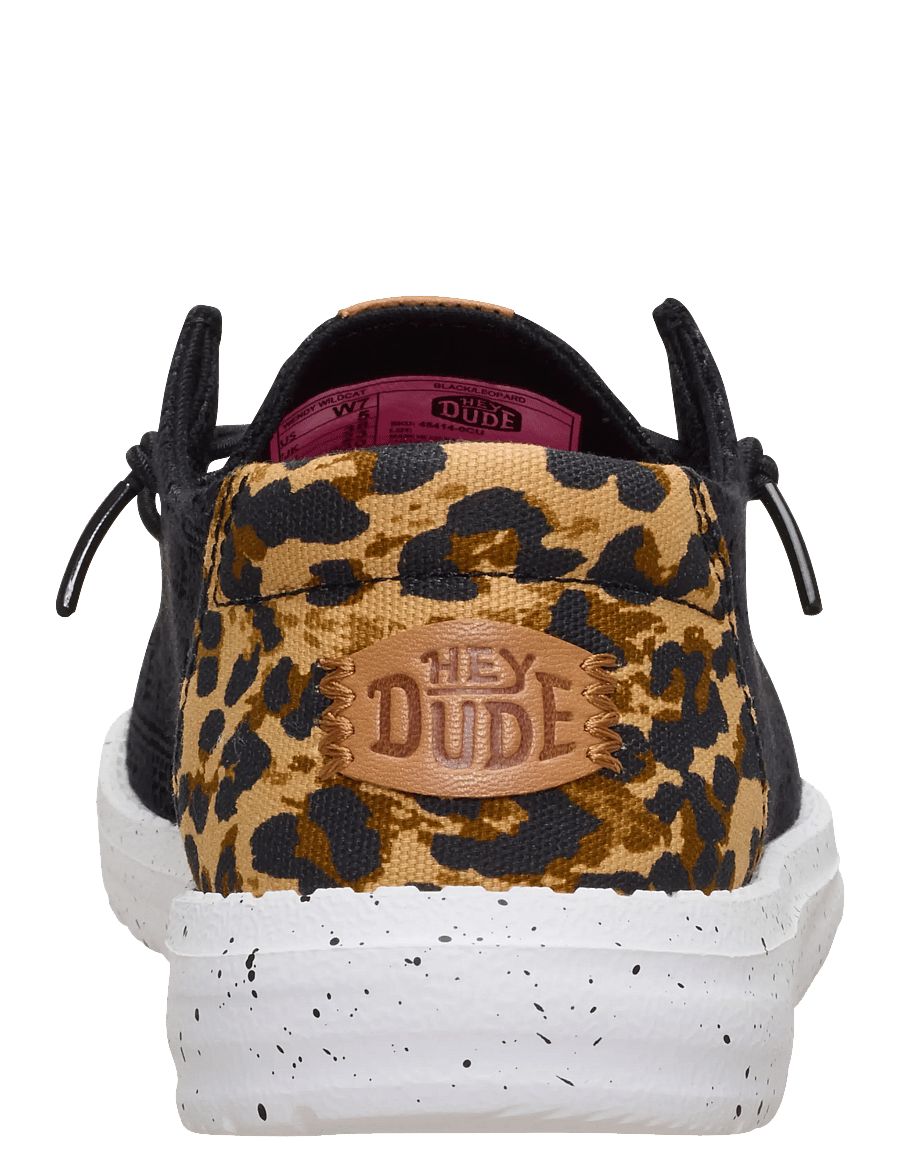 Hey Dude - WENDY WILDCAT - bootsschuhe - black/leopard - 5