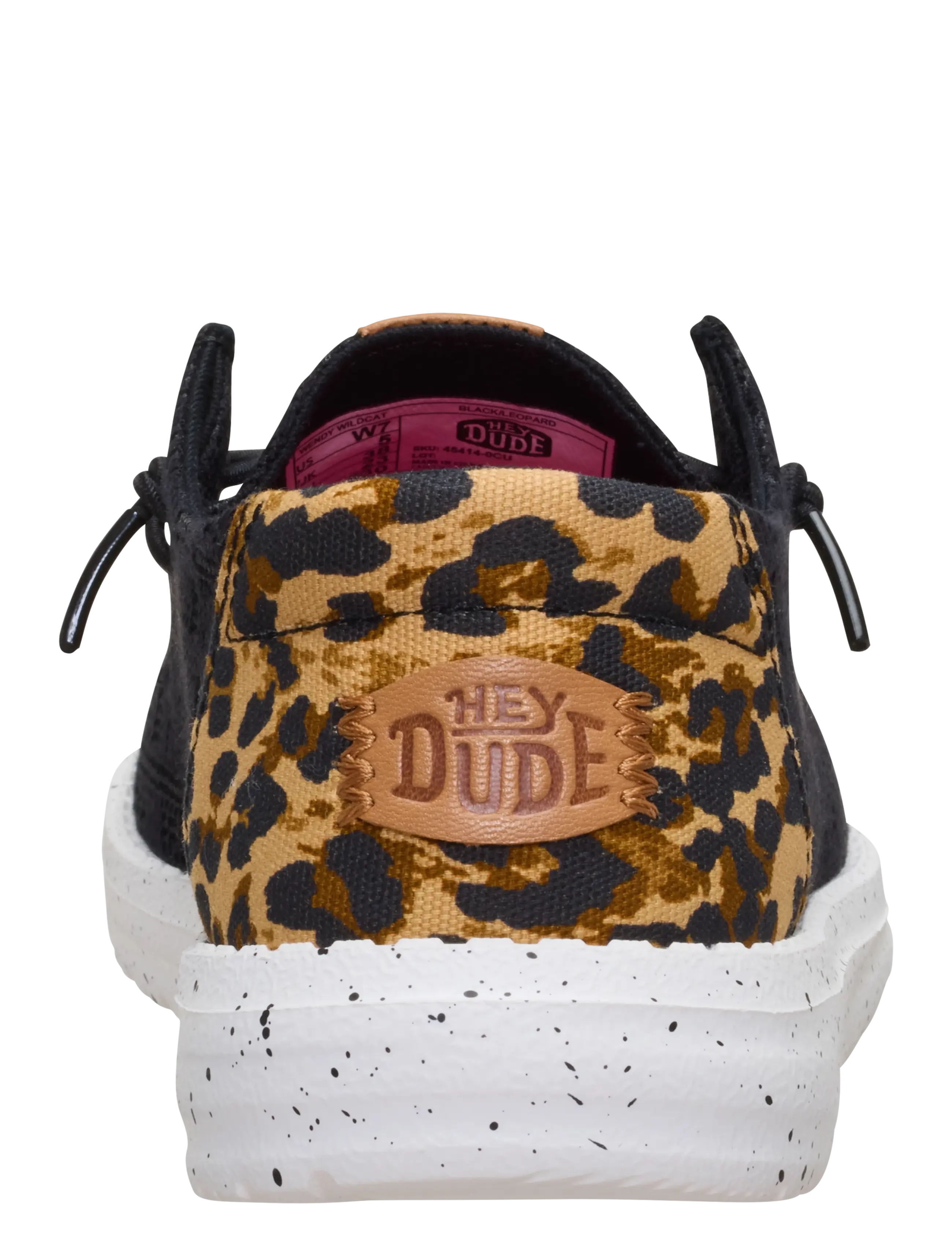 Hey Dude - WENDY WILDCAT - purjekingad - black/leopard - 5