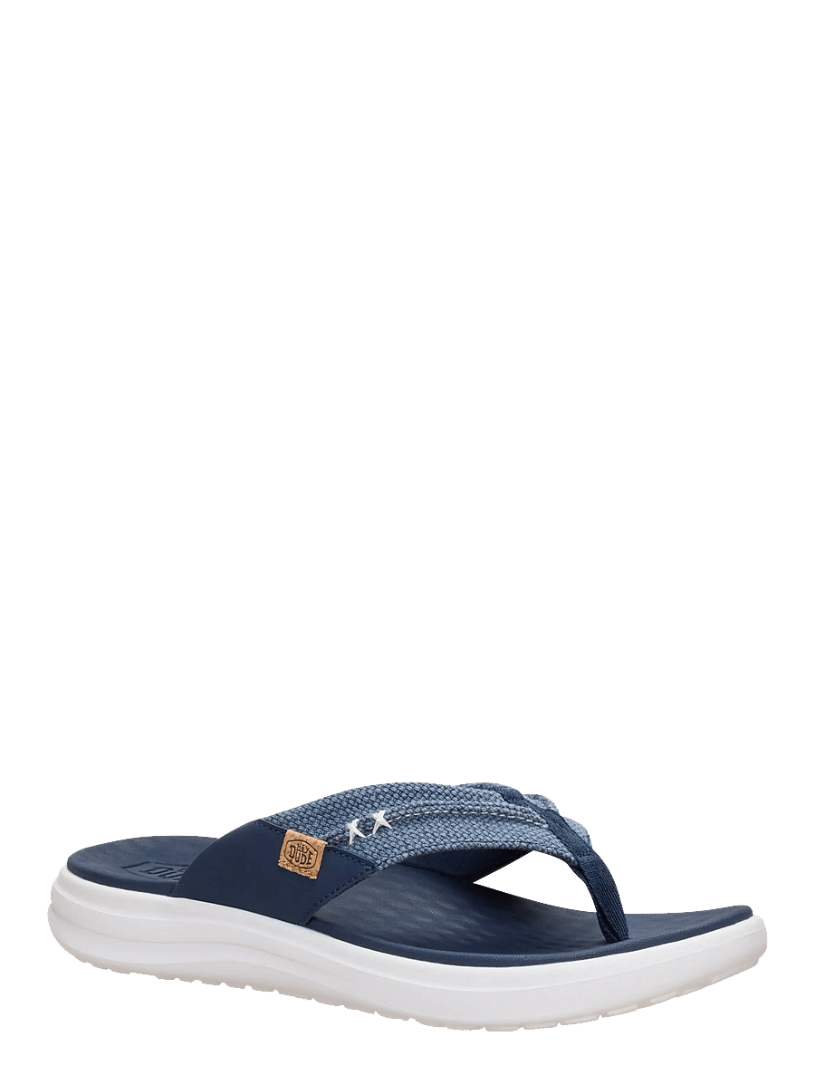 Hey Dude - FINN FLIP BRAIDED - vacation essentials - navy - 0