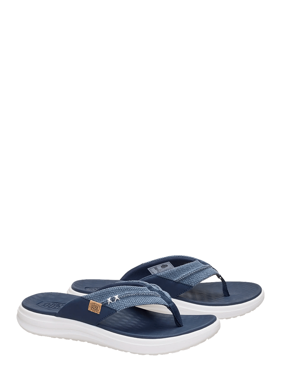 Hey Dude - FINN FLIP BRAIDED - vacation essentials - navy - 1