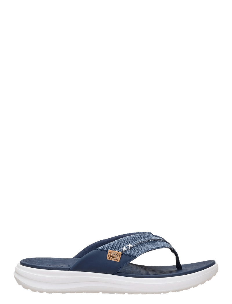 Hey Dude - FINN FLIP BRAIDED - feriefavoritter - navy - 2