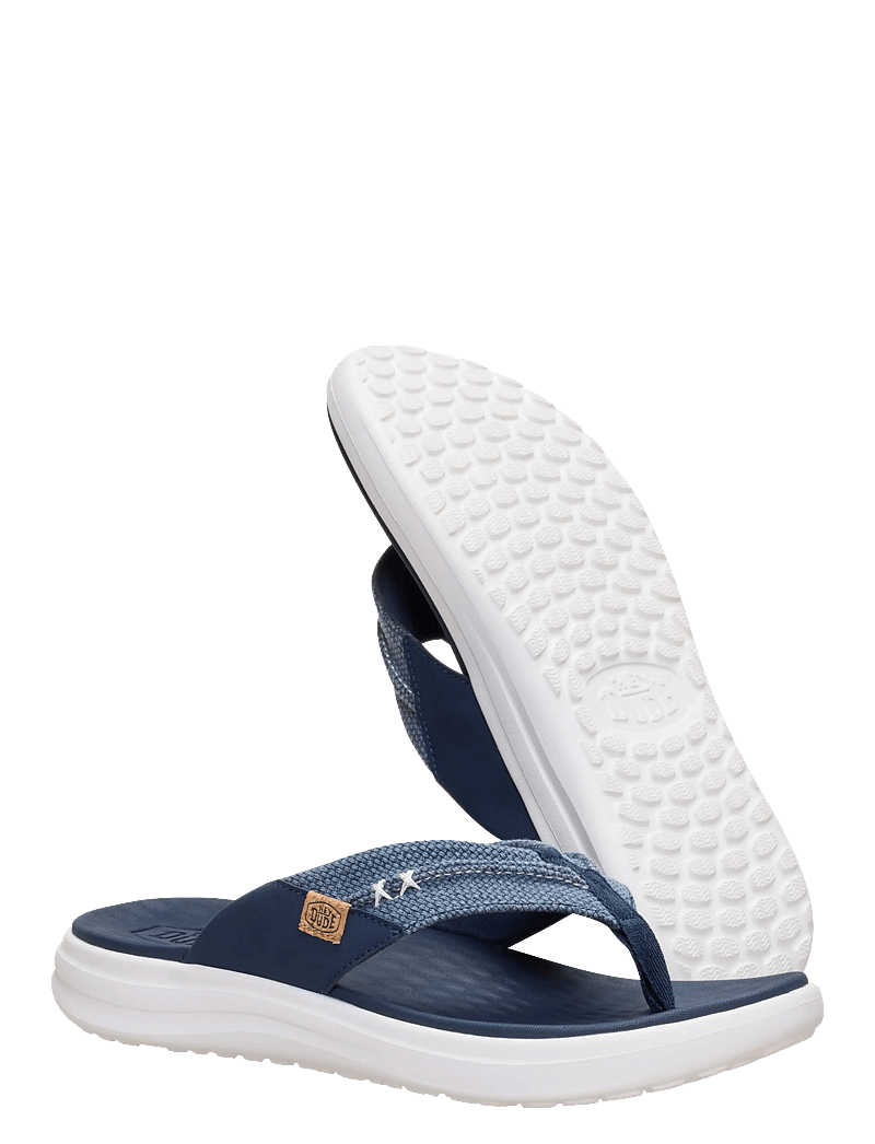 Hey Dude - FINN FLIP BRAIDED - feriefavoritter - navy - 3