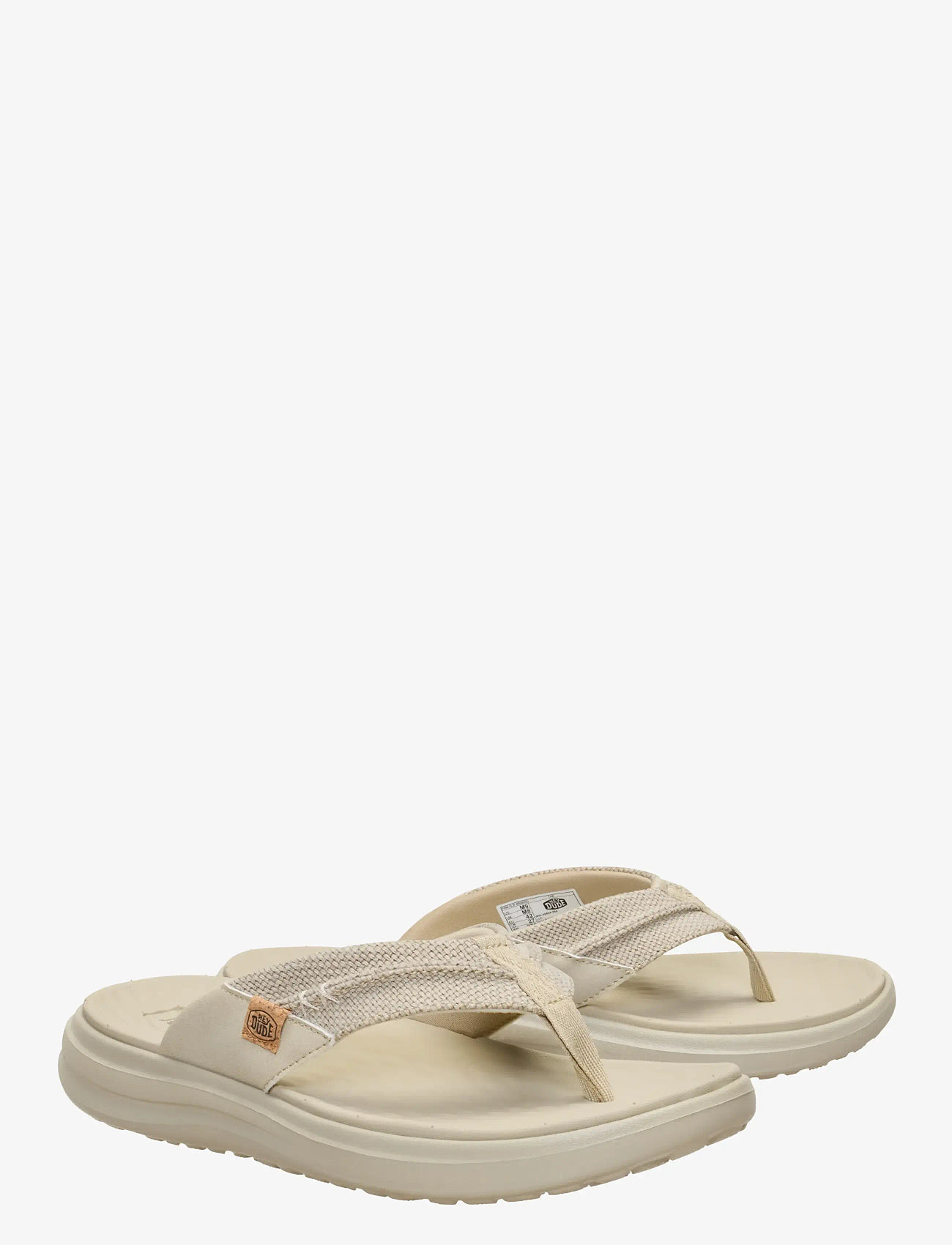 Hey Dude - FINN FLIP BRAIDED - urlaubsfavoriten - tan - 1