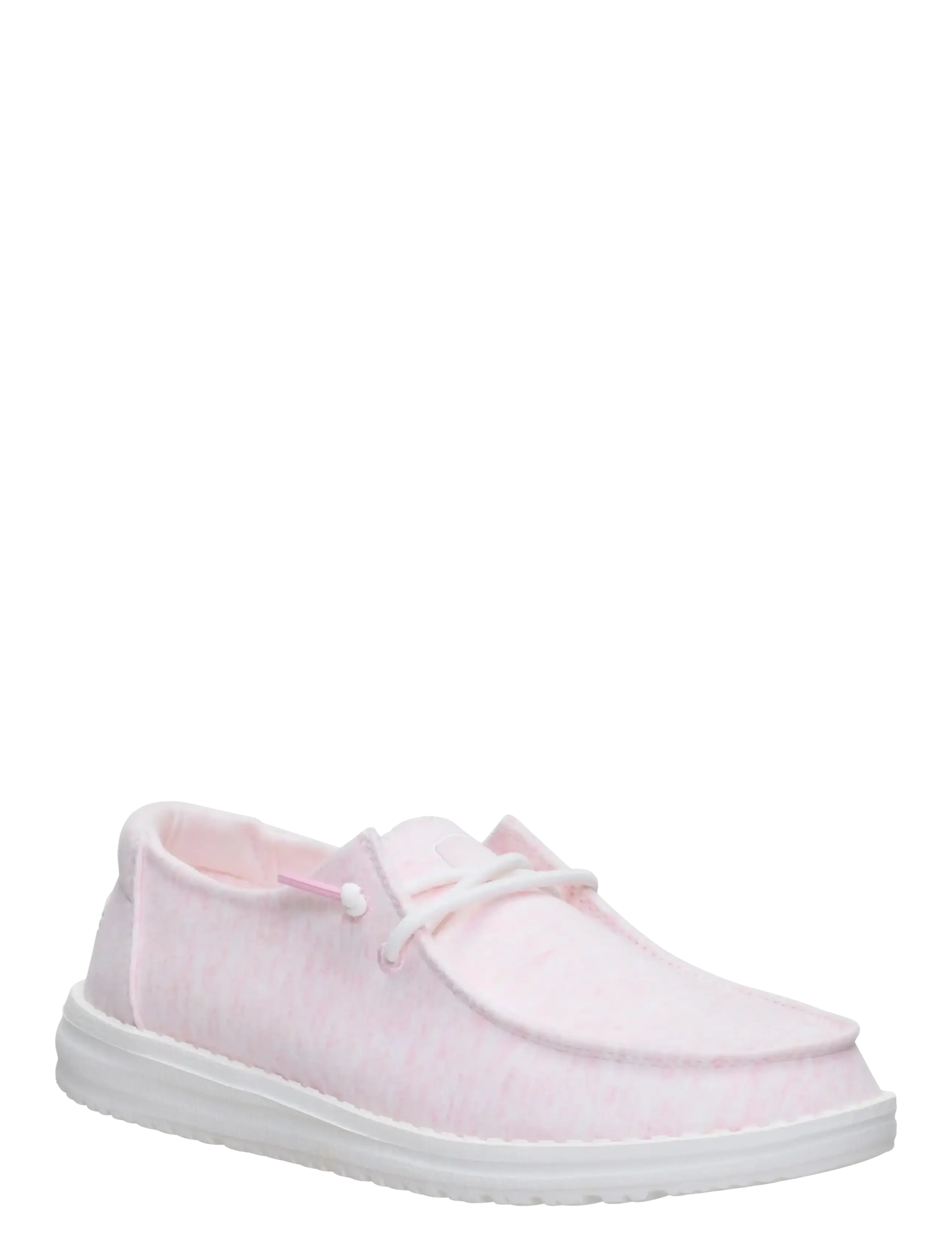 Hey Dude Wendy Stretch Jersey, 41, Pink, Loafers > Flat Loafers, Dame
