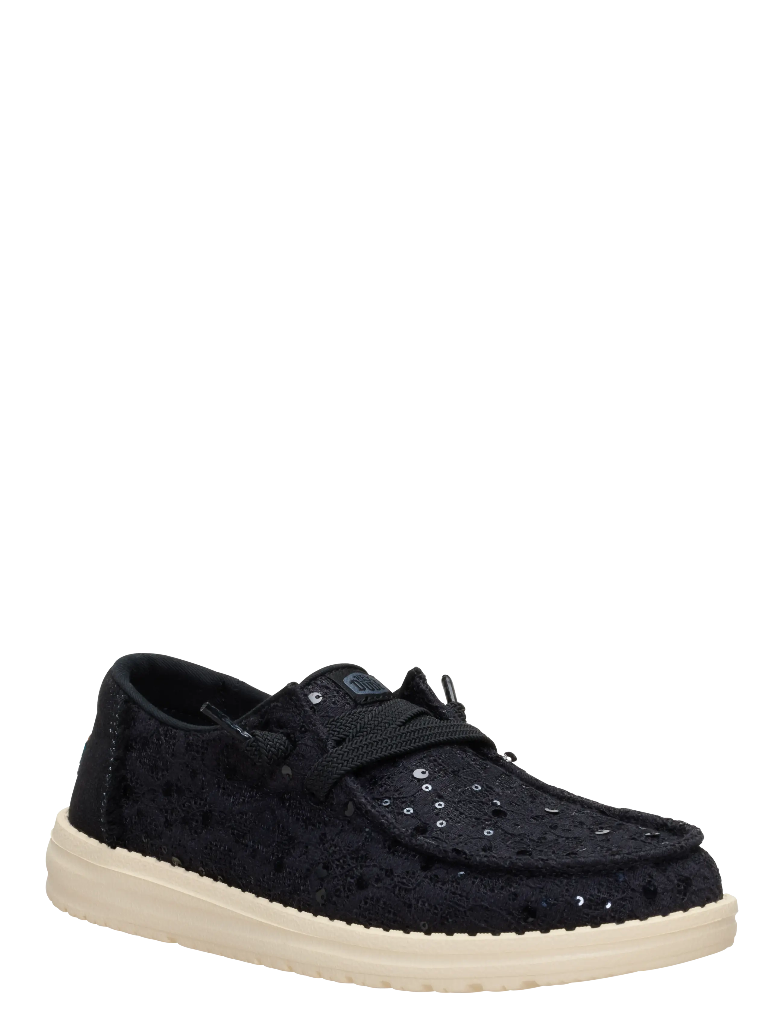 HEY DUDE Wendy Pailletten Schwarz - 37 - Damen