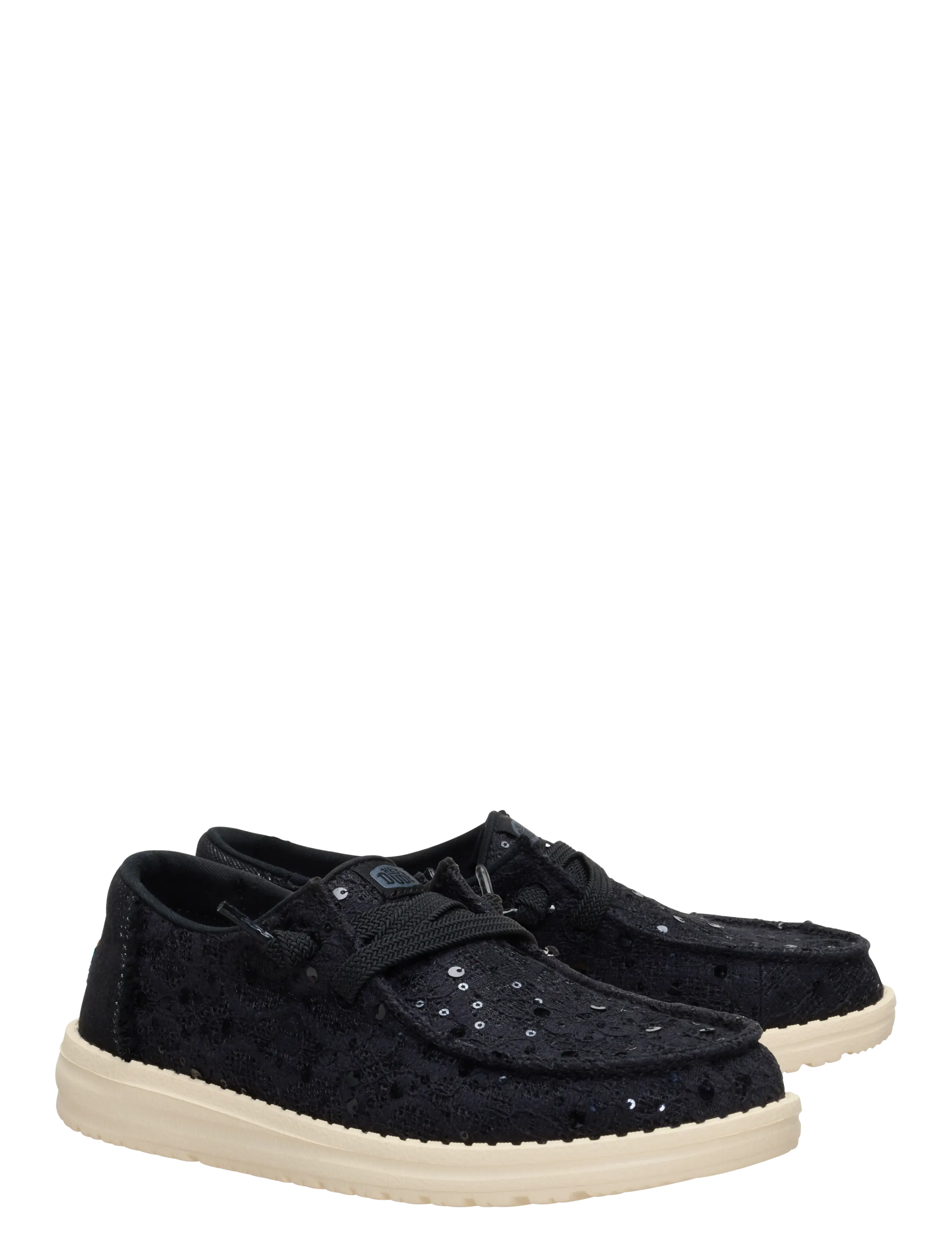 Hey Dude - WENDY SEQUIN - purjekingad - lace black - 1