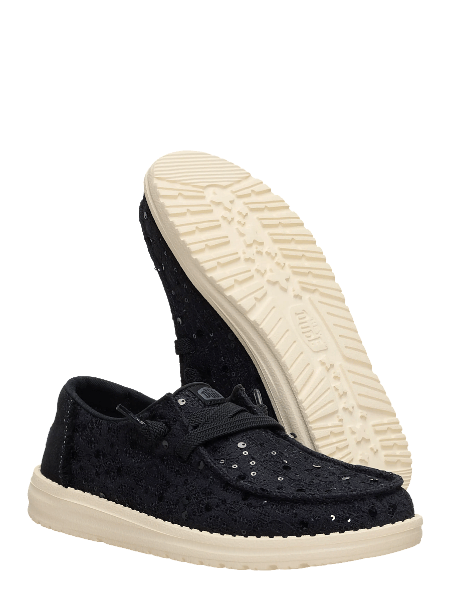 Hey Dude - WENDY SEQUIN - purjekingad - lace black - 3