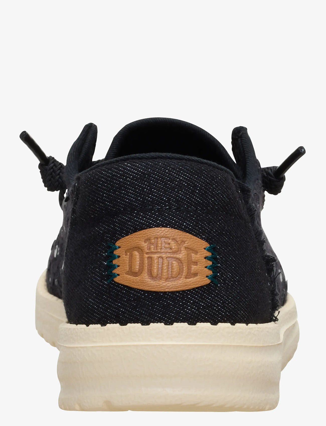 Hey Dude - WENDY SEQUIN - boat shoes - lace black - 5