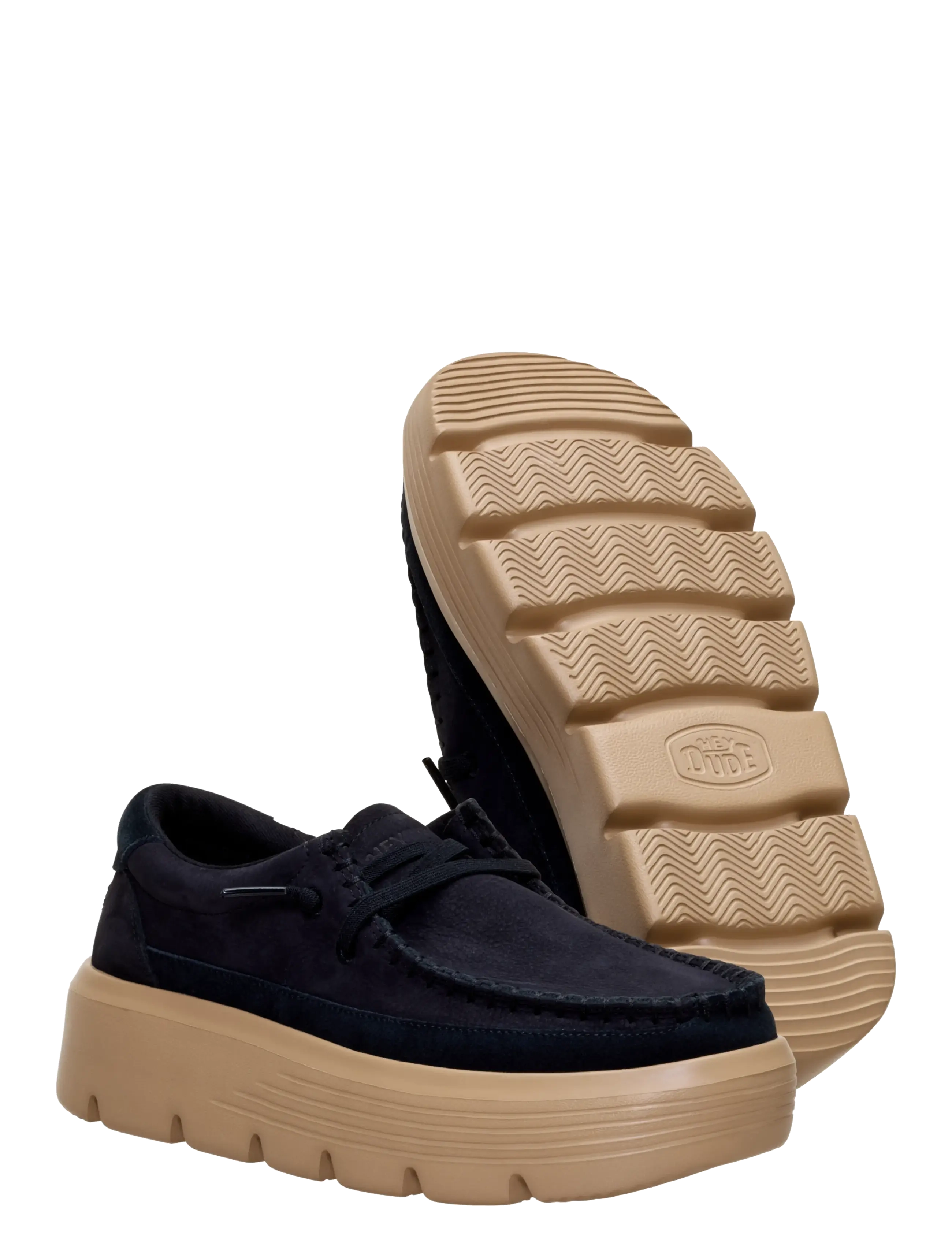 Hey Dude - Austin Edge Ox Nubuck - black - 3