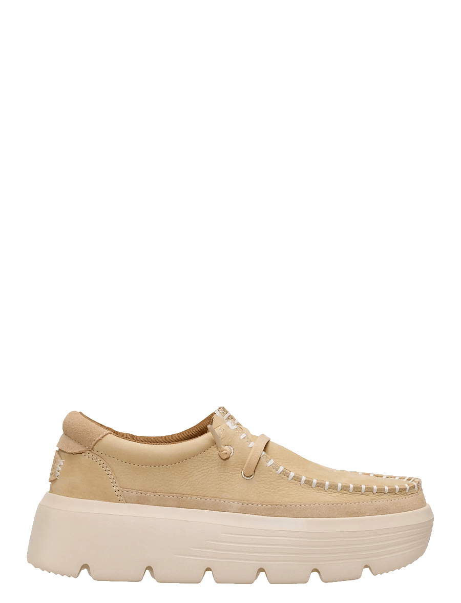 Hey Dude - Austin Edge Ox Nubuck - sejlersko - light tan - 0