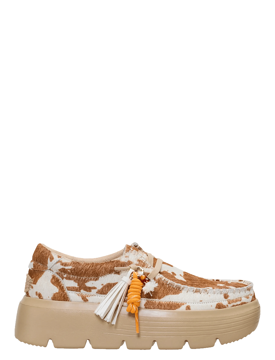 Hey Dude - Austin Edge Ox Luxe - platform sneakers - cognac/multi - 0
