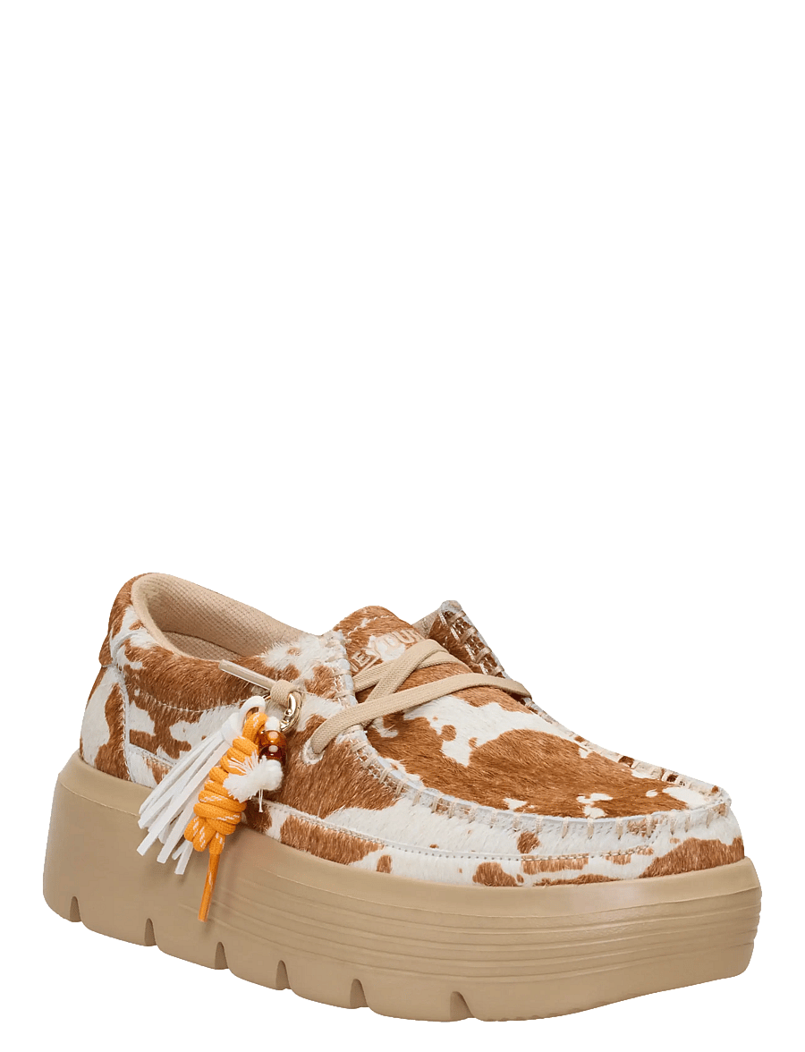 Hey Dude - Austin Edge Ox Luxe - platform sneakers - cognac/multi - 3