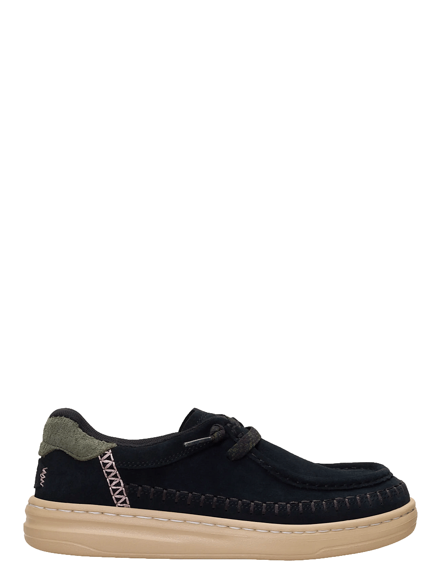 Hey Dude - Harper Moc Crafted Suede - mode trends - black - 0