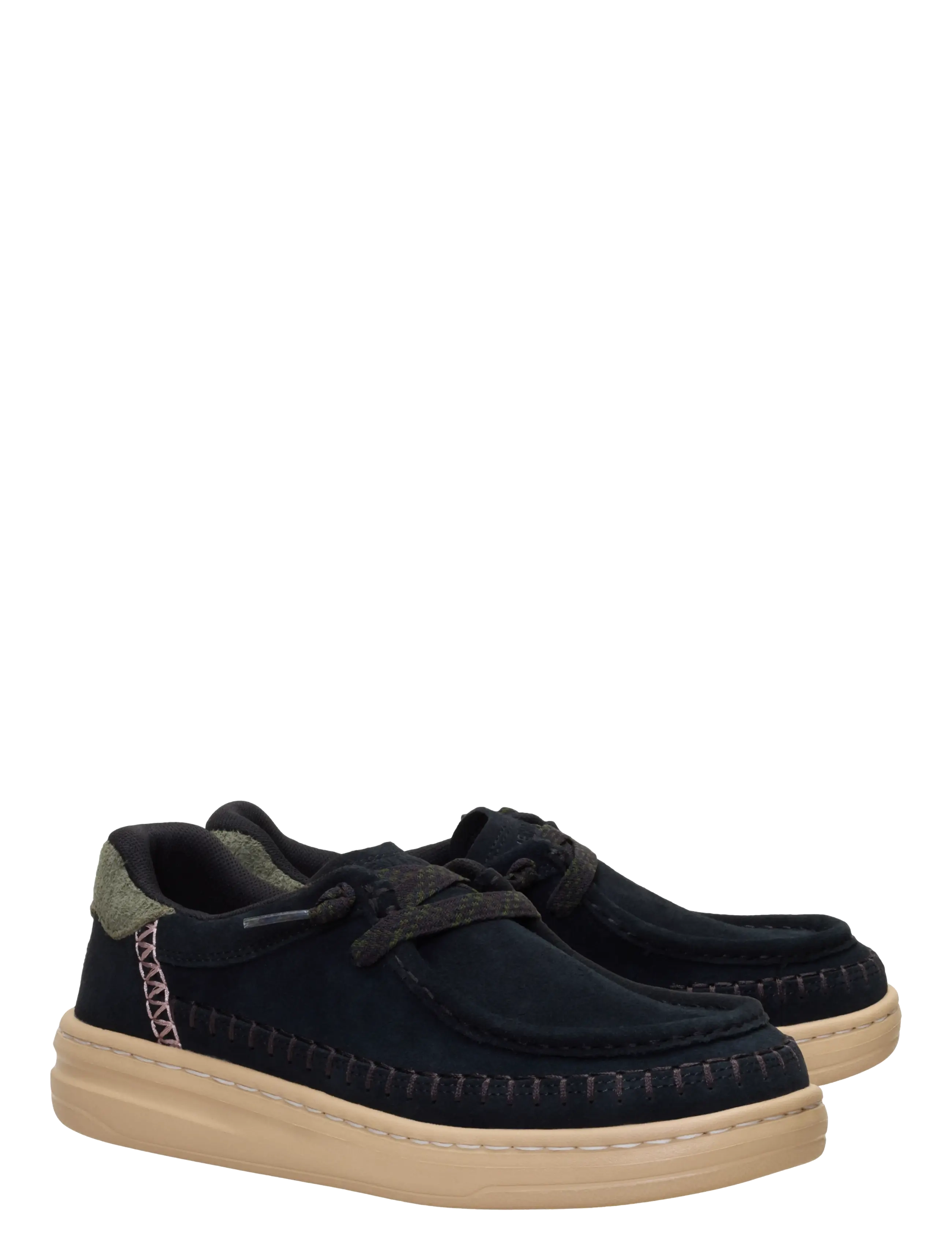 Hey Dude - Harper Moc Crafted Suede - mode trends - black - 1