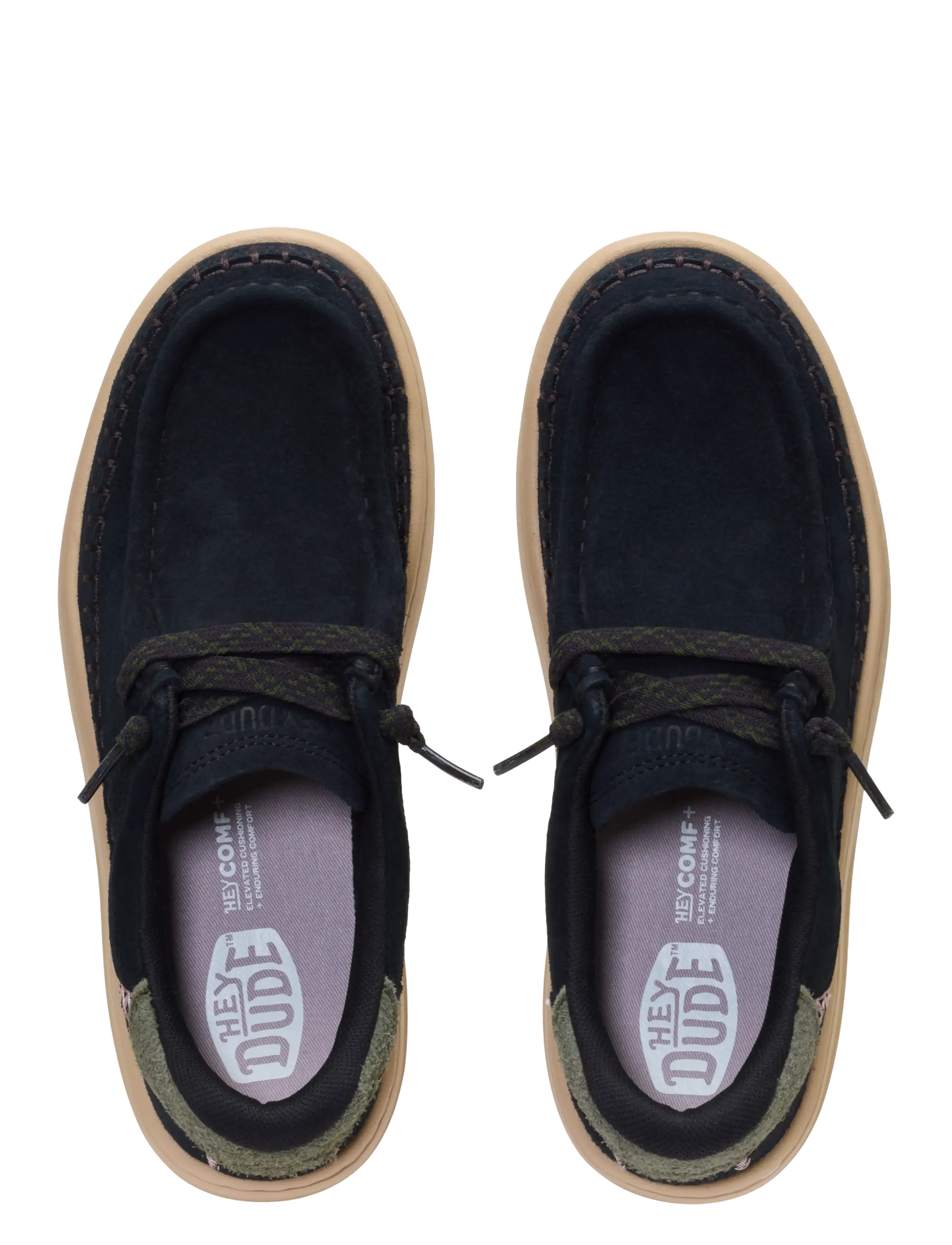 Hey Dude - Harper Moc Crafted Suede - mode trends - black - 2