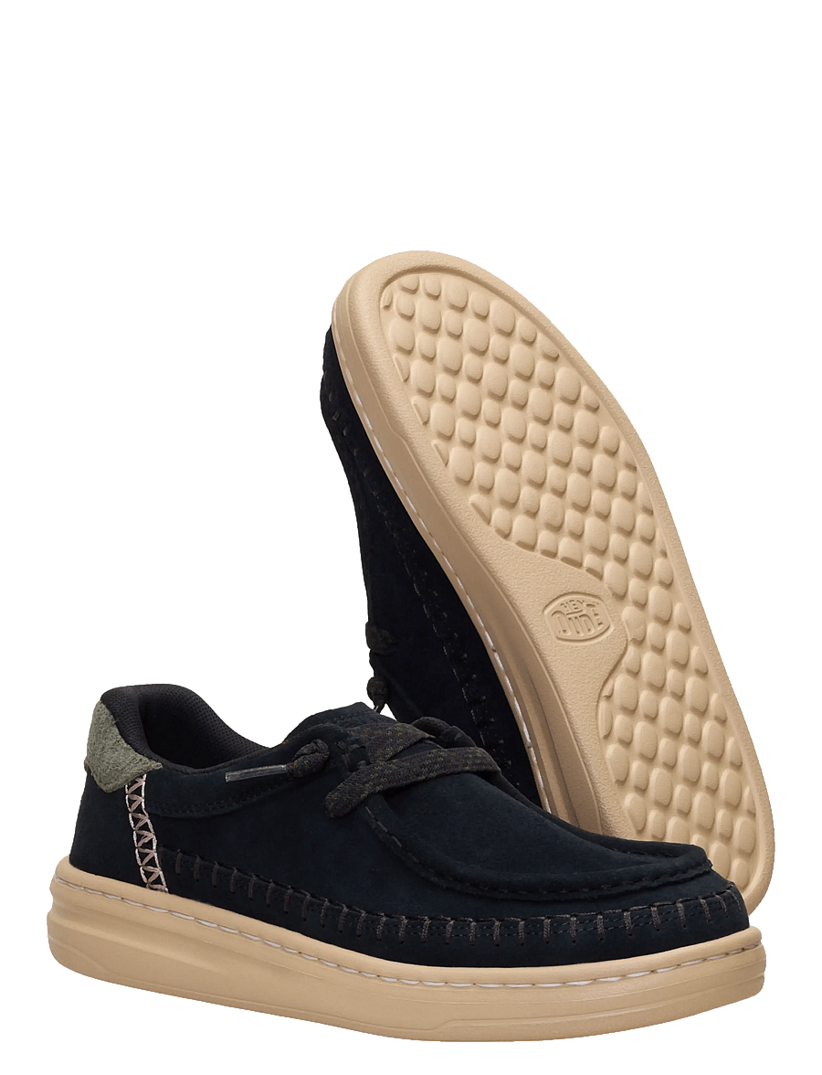 Hey Dude - Harper Moc Crafted Suede - mode trends - black - 3