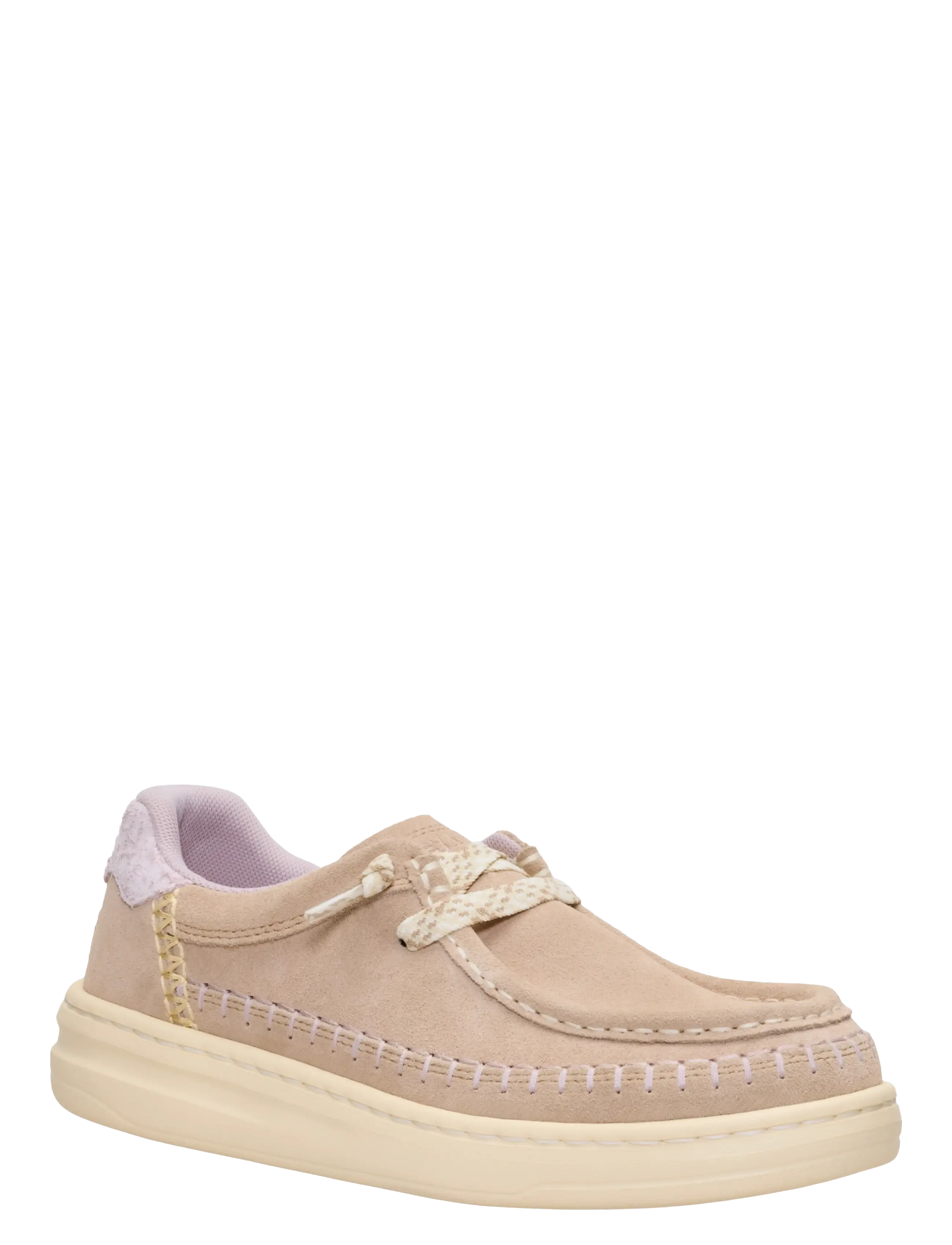 Hey Dude - Harper Moc Crafted Suede - madala säärega tossud - sesame - 4