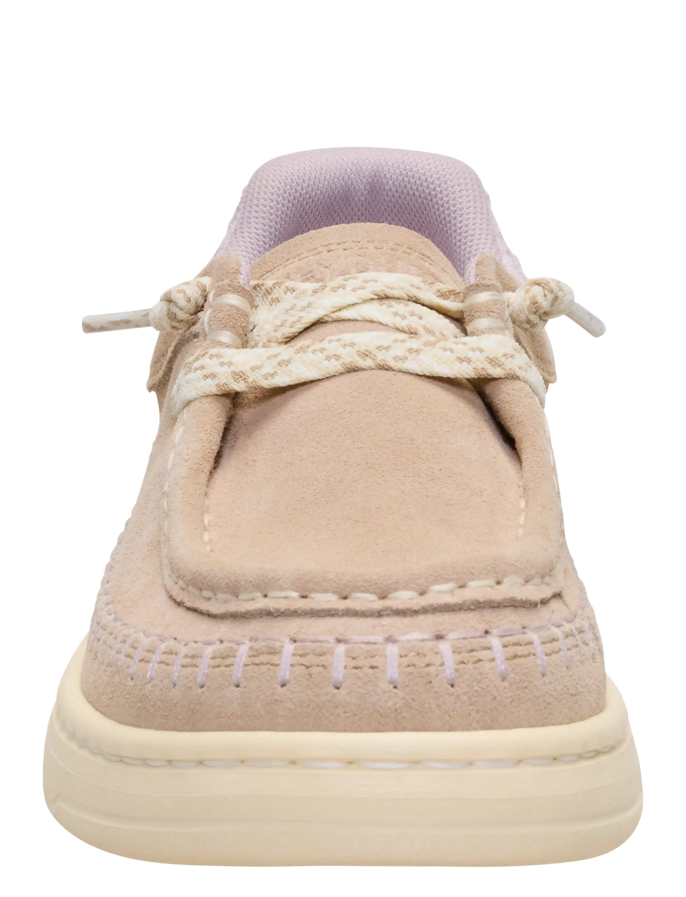 Hey Dude - Harper Moc Crafted Suede - madala säärega tossud - sesame - 5