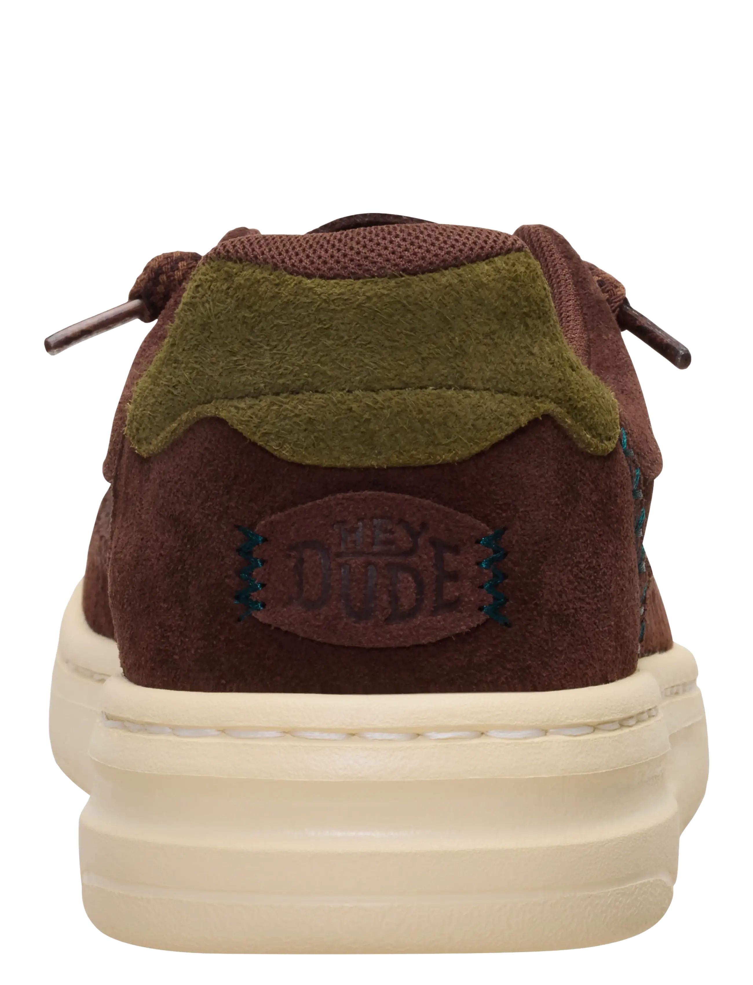 Hey Dude - Harper Moc Crafted Suede - madala säärega tossud - shaved chocolate - 5