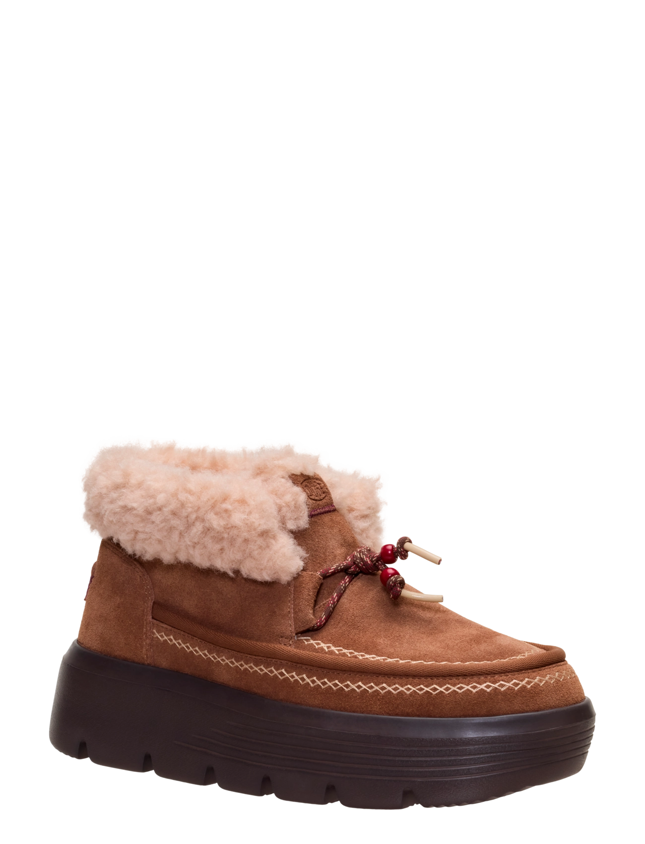 Hey Dude - Austin Edge Lounge Suede - teddy-stiefel - cognac - 3