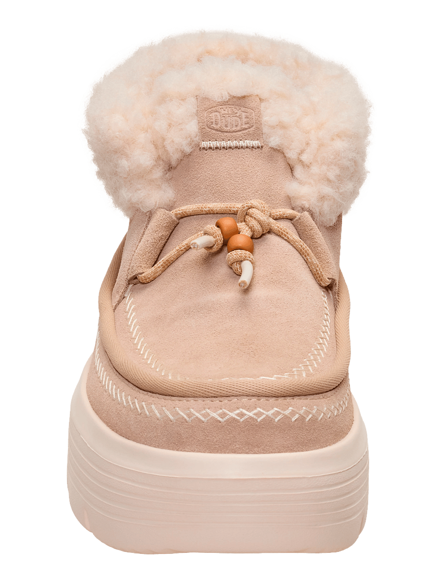 Hey Dude - Austin Edge Lounge Suede - bamsestøvler - sesame - 4