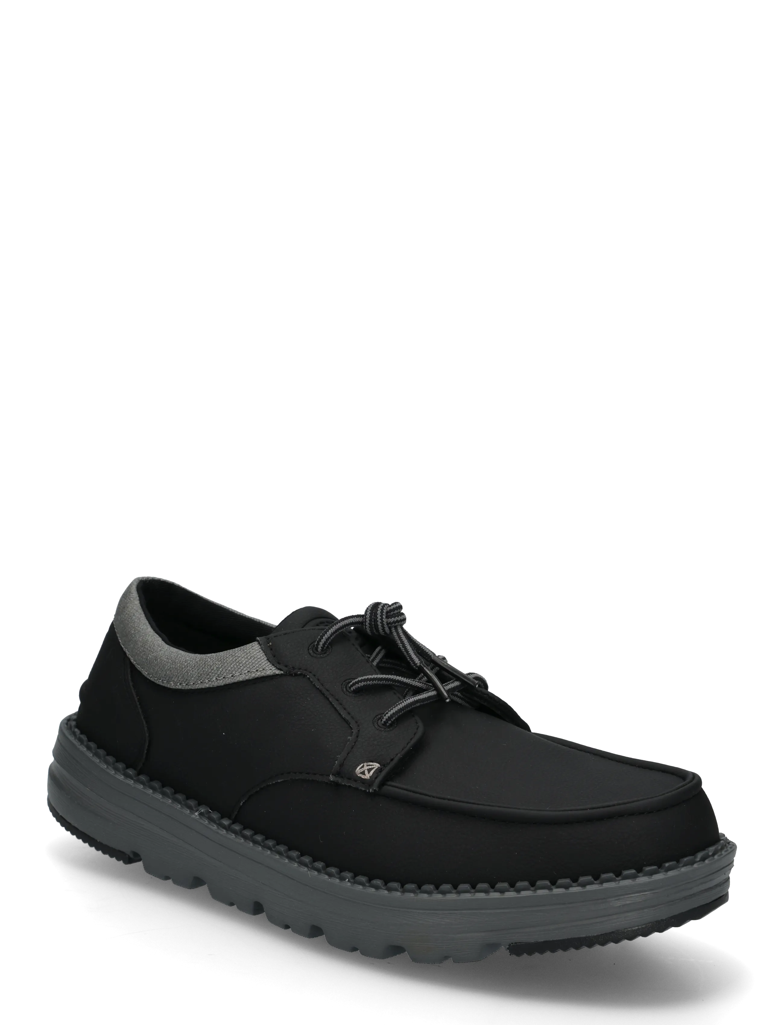 Hey Dude Flint Moc Classic, Mænd, Snøremokkasin, Sort, Str: 42