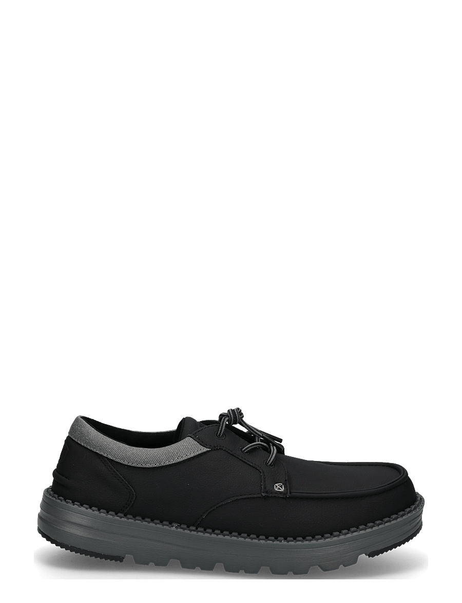 Hey Dude - FLINT MOC CLASSIC - moc toe skor - black/lava smoke - 2