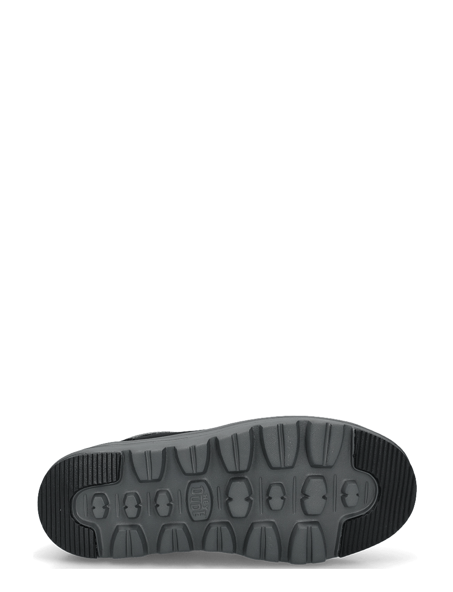 Hey Dude - FLINT MOC CLASSIC - moc toe skor - black/lava smoke - 4