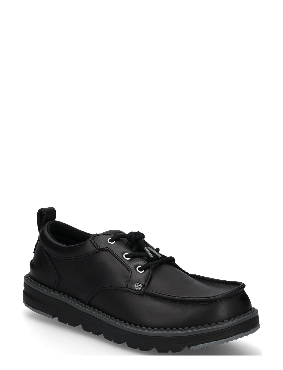 Hey Dude - FLINT MOC LEATHER - loafer - black/poppy seed - 0