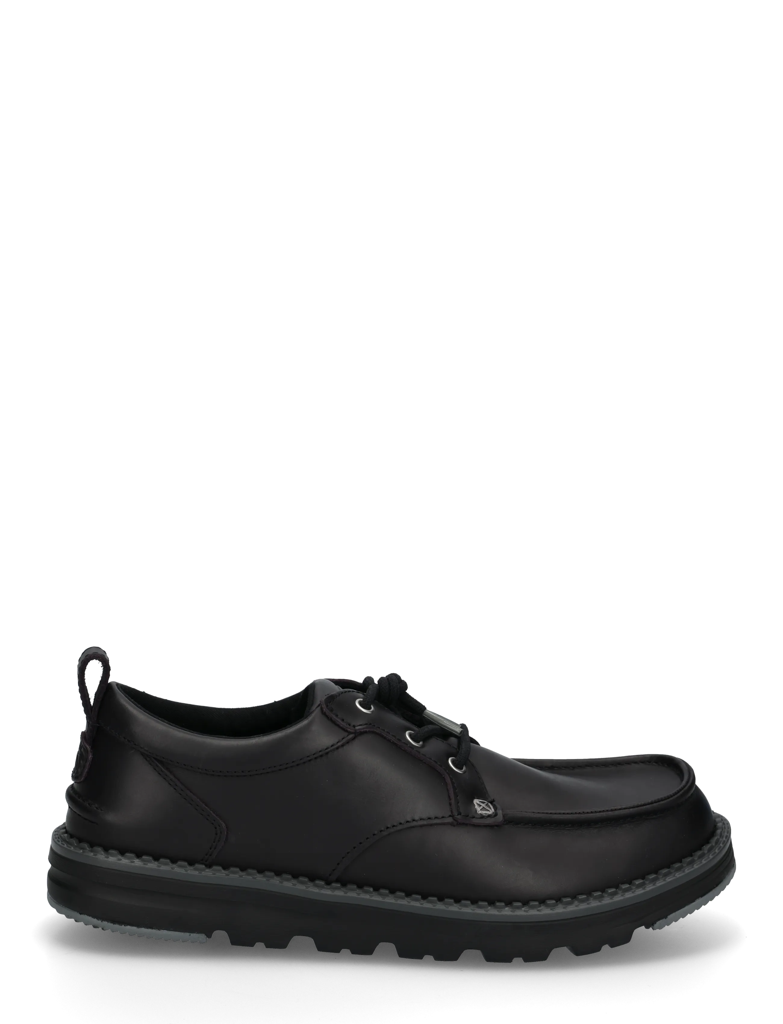 Hey Dude - FLINT MOC LEATHER - collections - black/poppy seed - 2