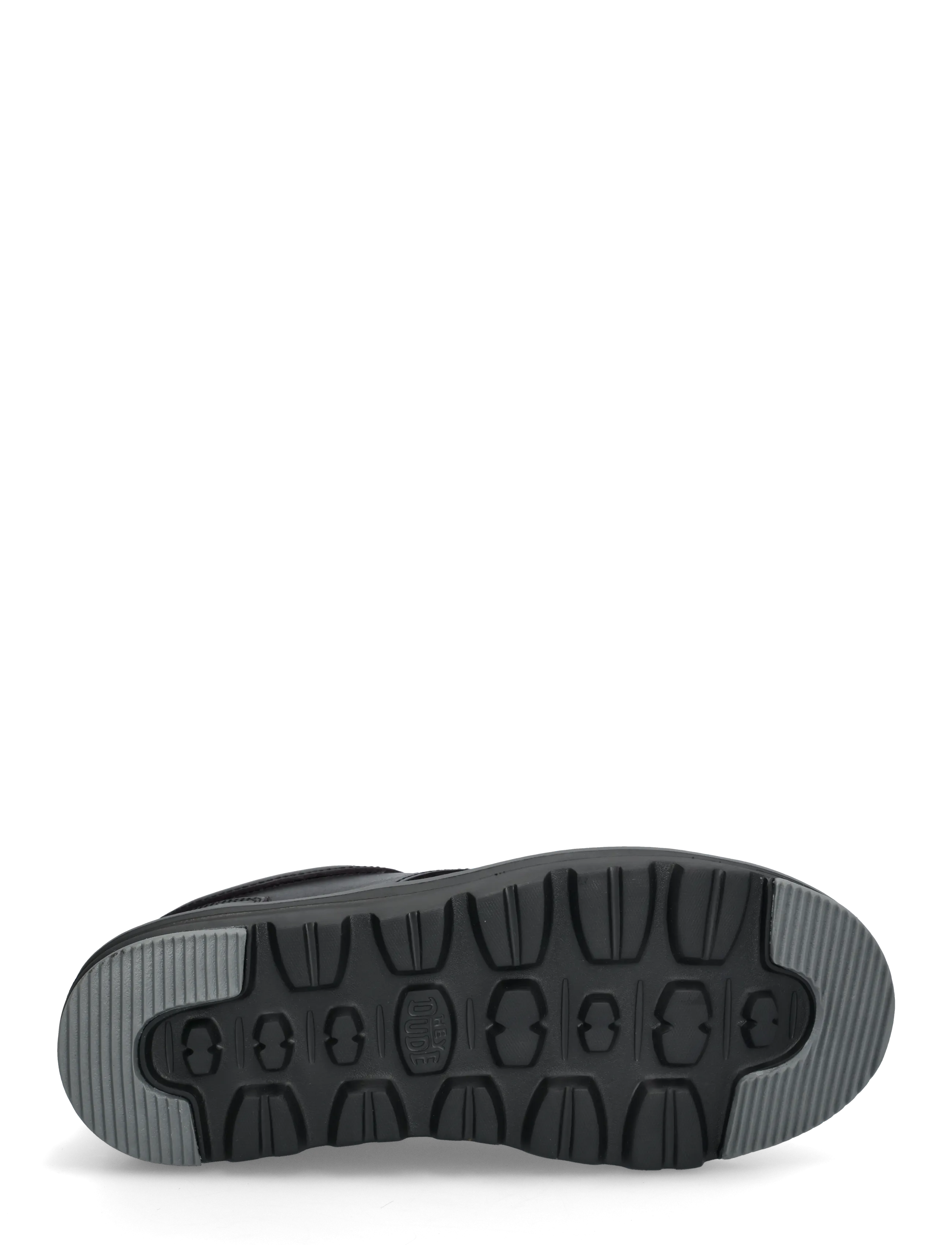 Hey Dude - FLINT MOC LEATHER - collections - black/poppy seed - 4