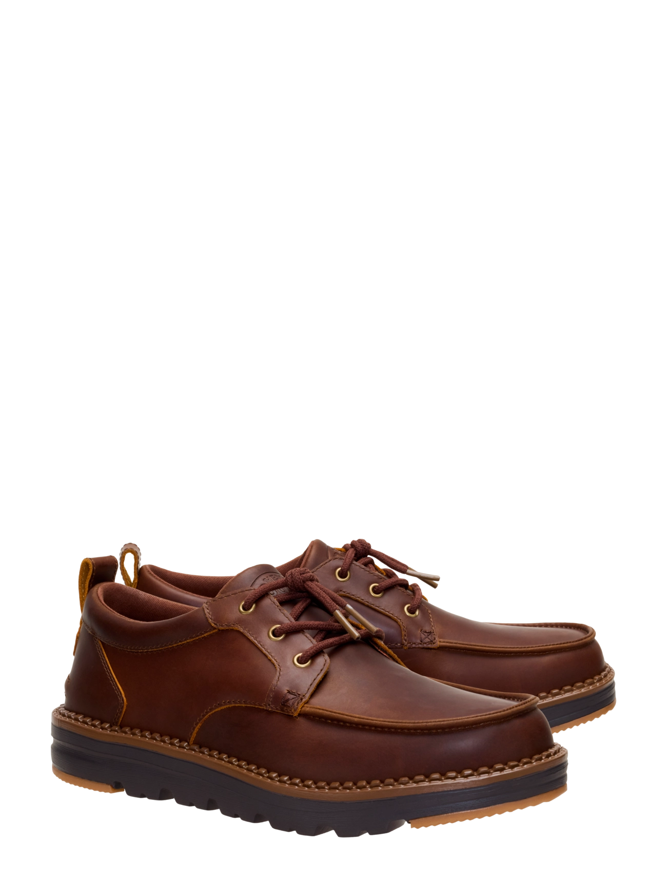 Hey Dude - FLINT MOC LEATHER - kollektionen - partridge/multi - 1